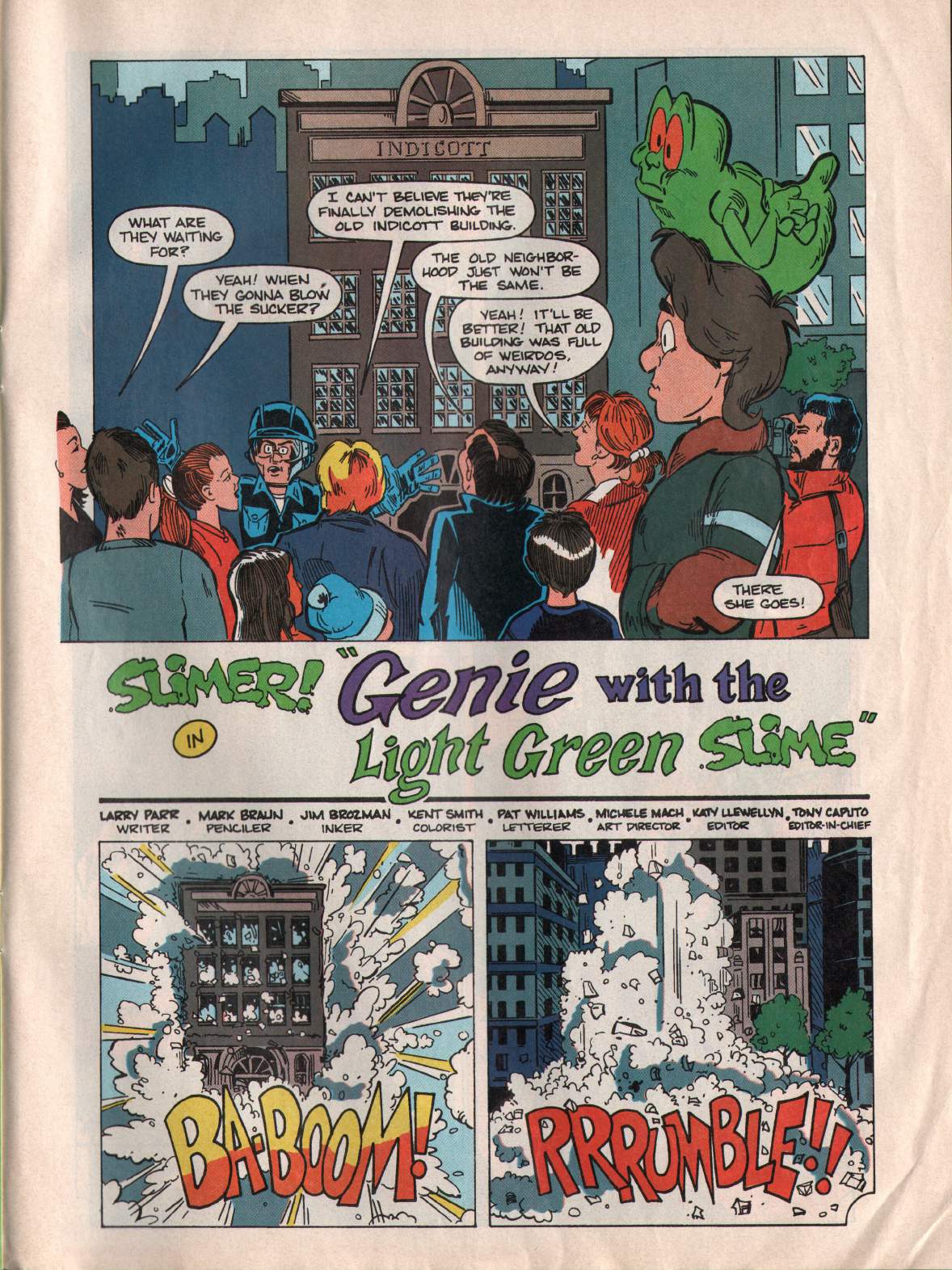Read online The Real Ghostbusters comic -  Issue #166 - 7