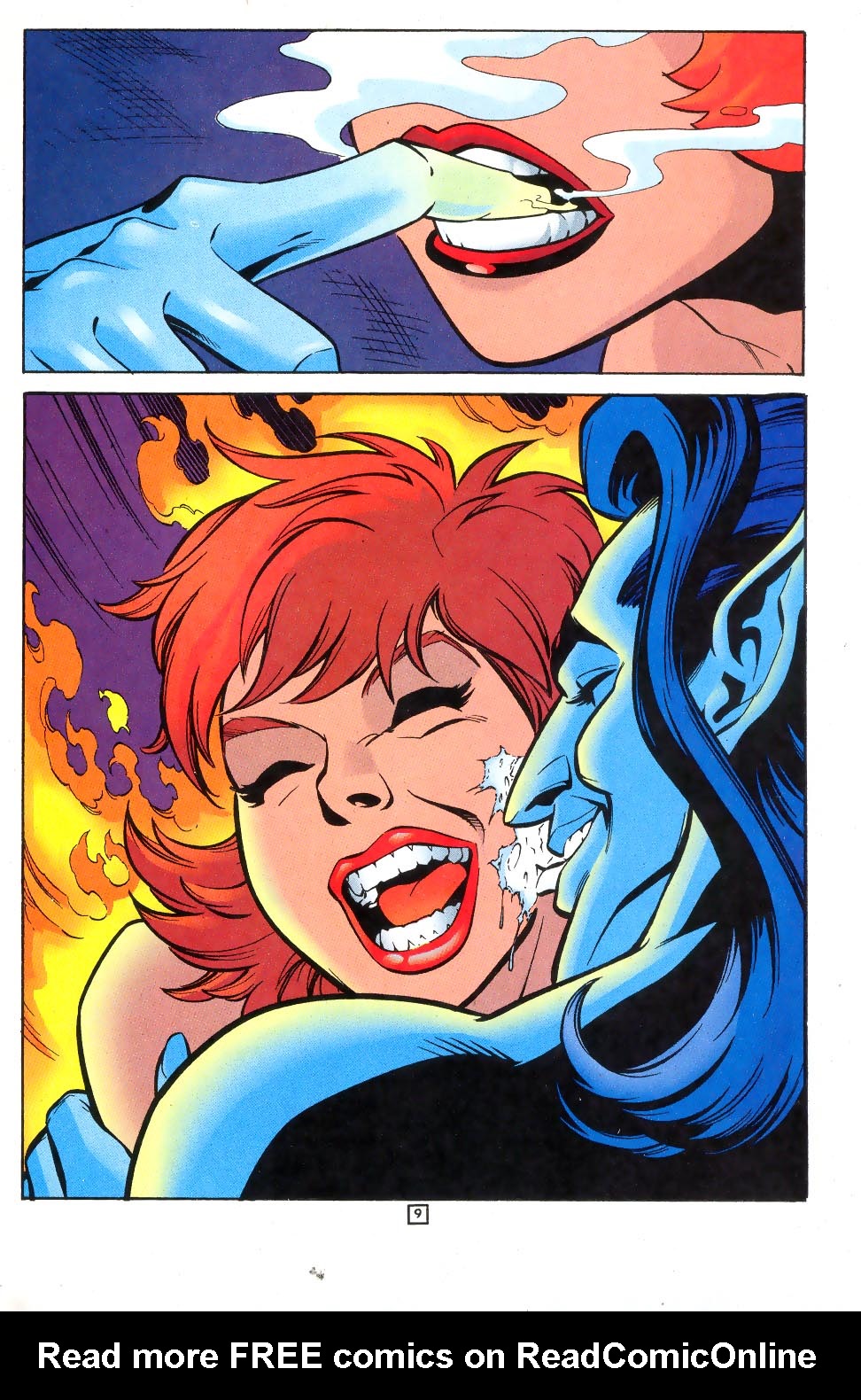 Read online Young Heroes in Love comic -  Issue #9 - 10