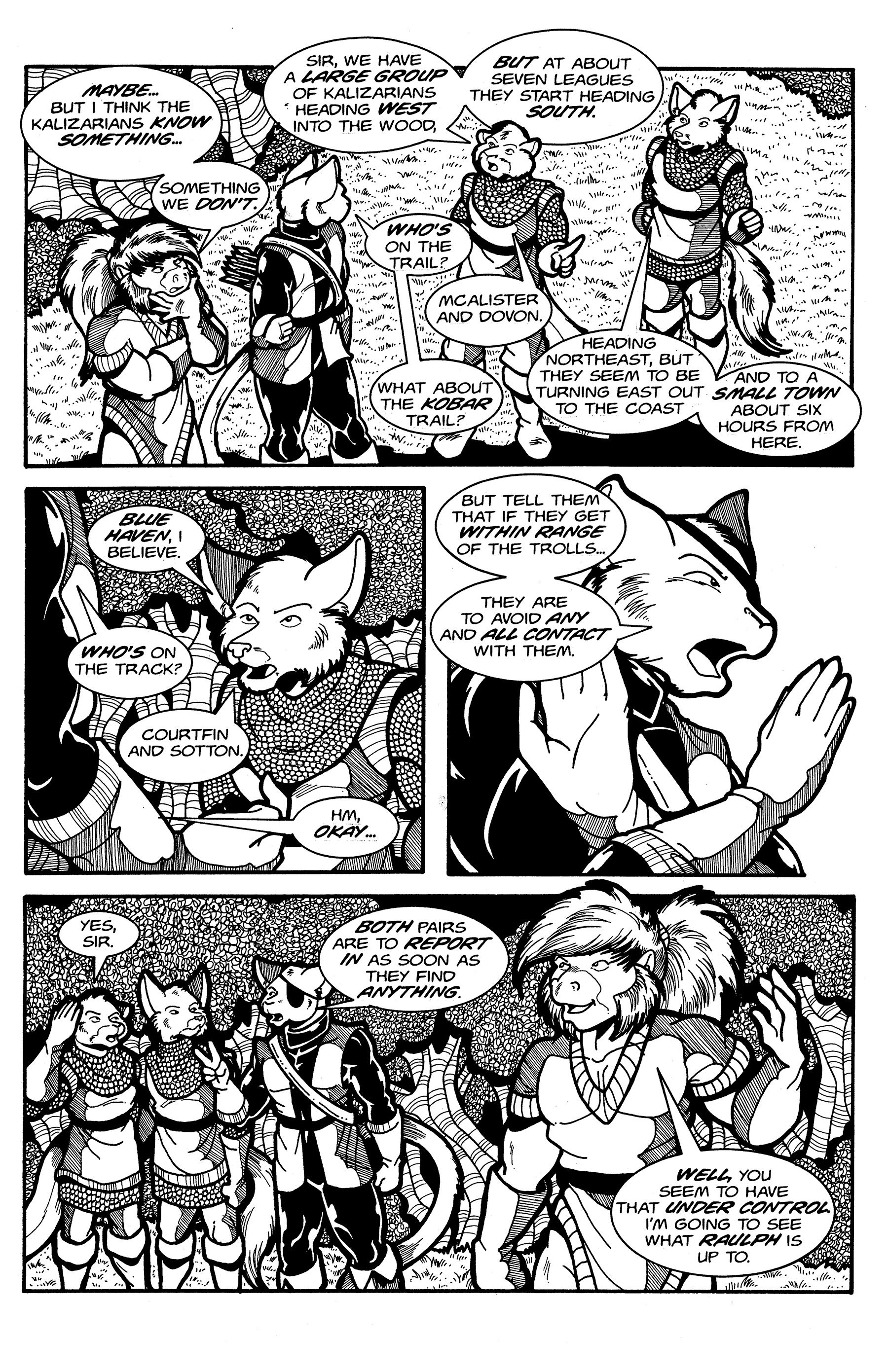 Read online Tall Tails: Thieves' Quest comic -  Issue #4 - 15