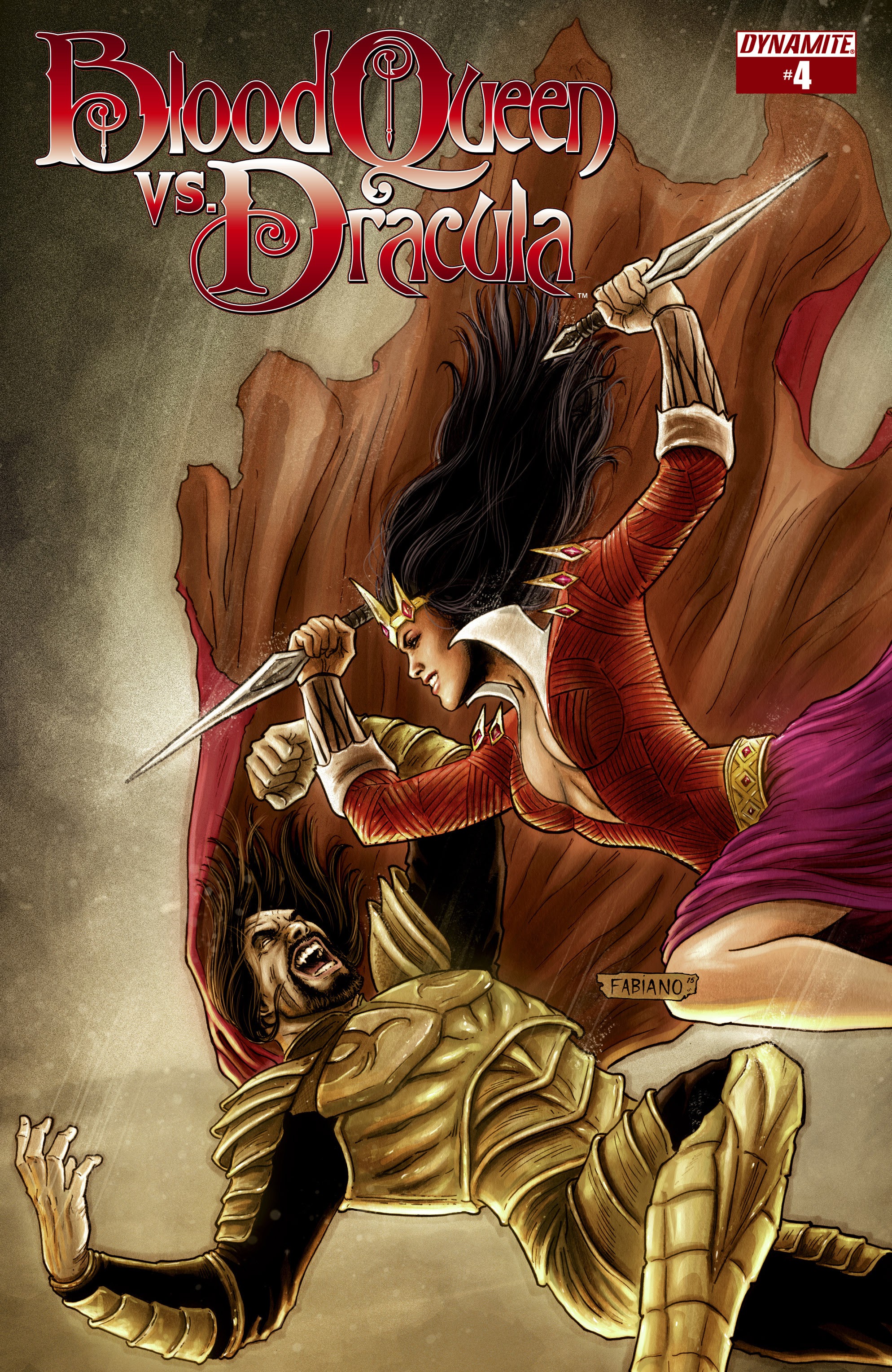 Read online Blood Queen Vs. Dracula comic -  Issue #4 - 2
