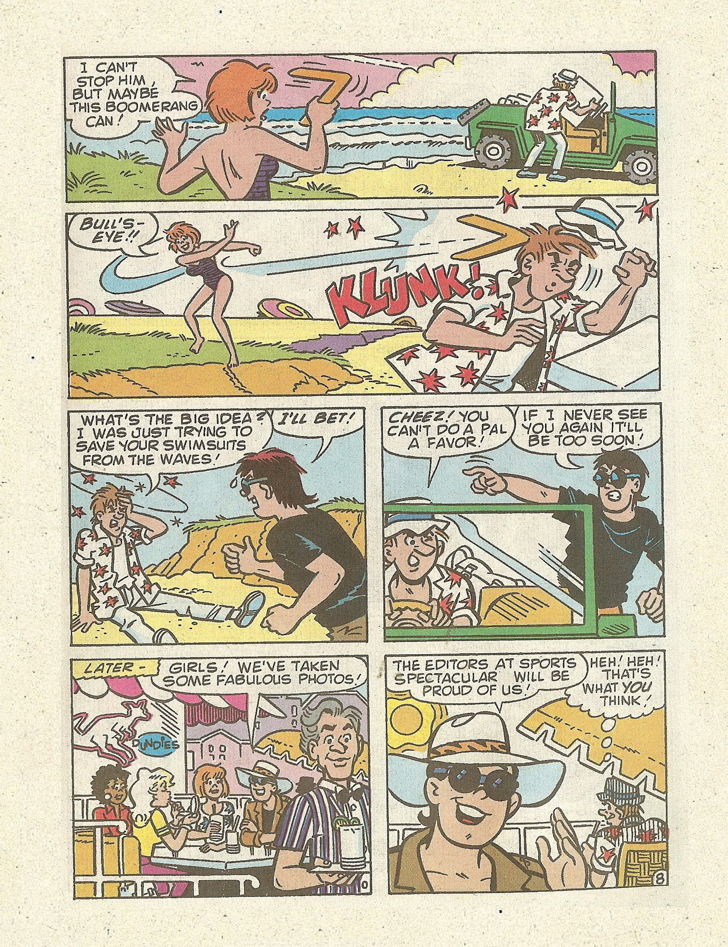 Read online Betty and Veronica Digest Magazine comic -  Issue #70 - 75