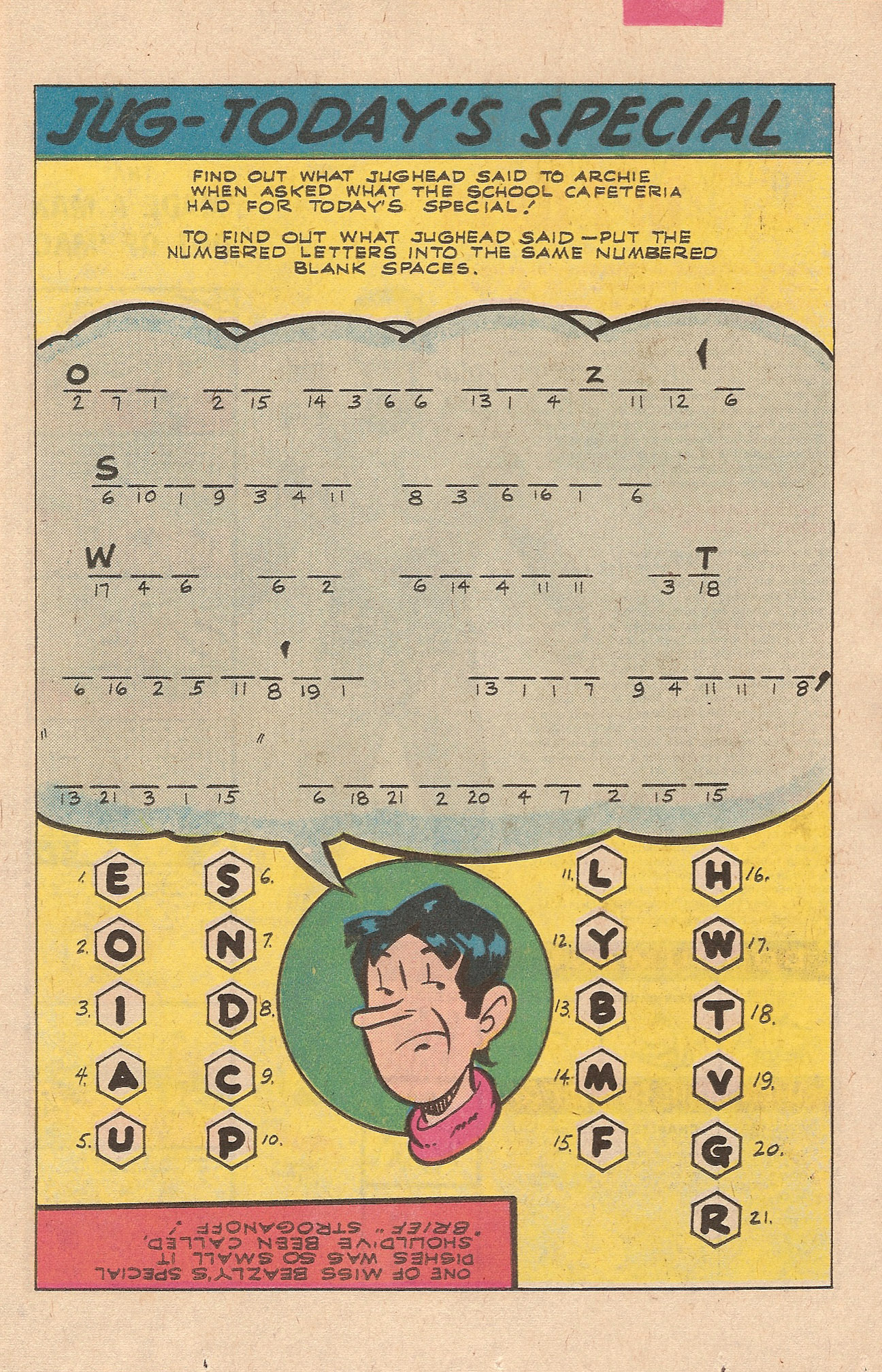Read online Jughead (1965) comic -  Issue #313 - 11
