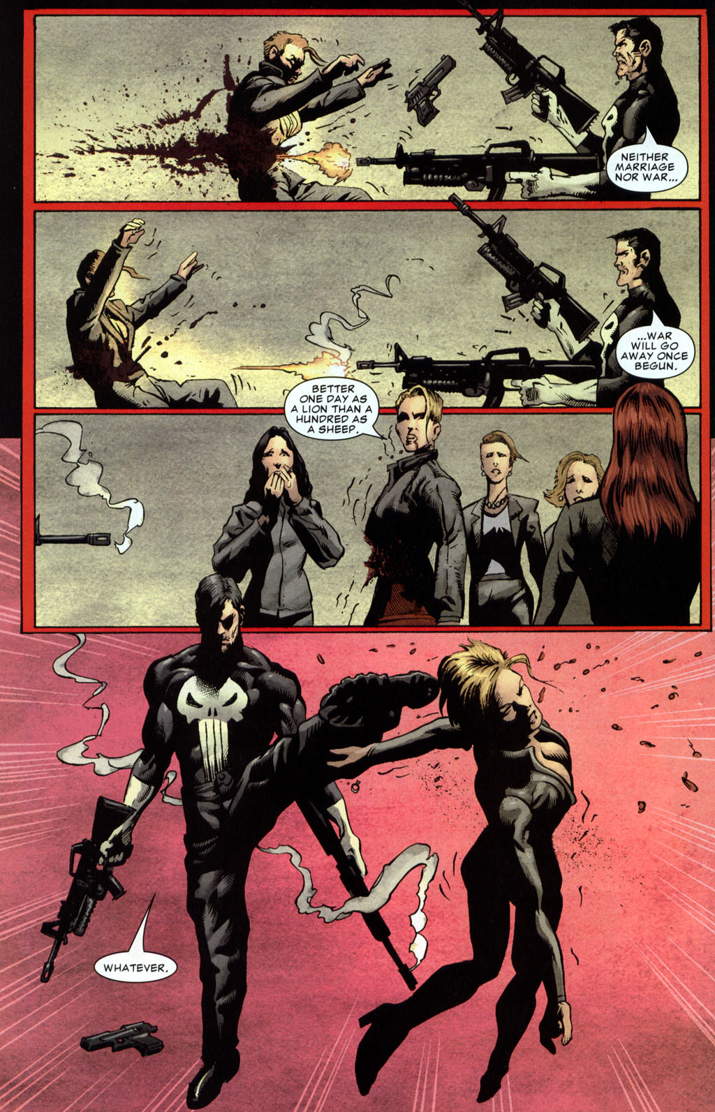 Read online Punisher: Red X-Mas comic -  Issue # Full - 25