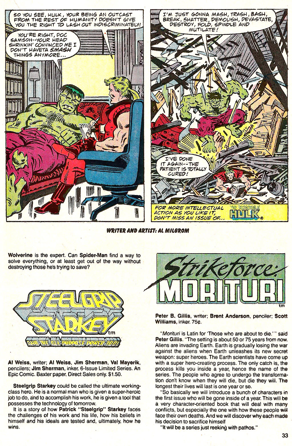 Marvel Age issue Annual 2 - Page 35