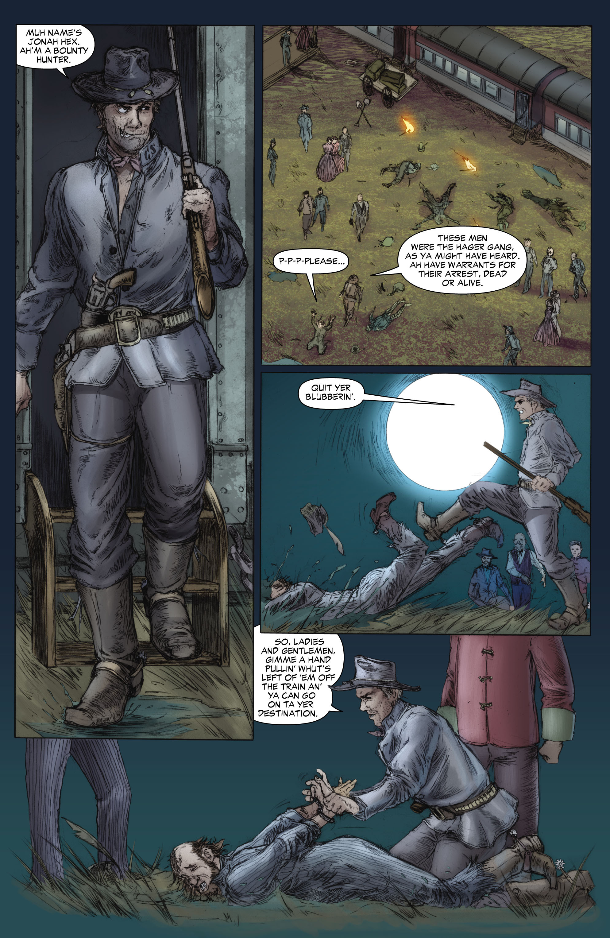 Read online Jonah Hex (2006) comic -  Issue #53 - 17