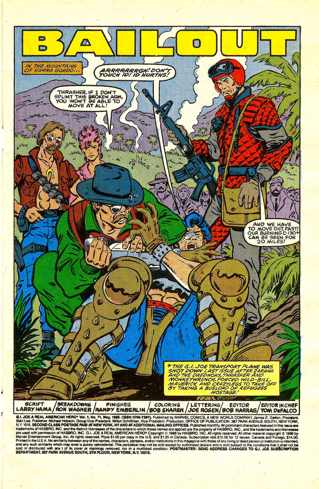 G.I. Joe: A Real American Hero issue 71 - Page 2