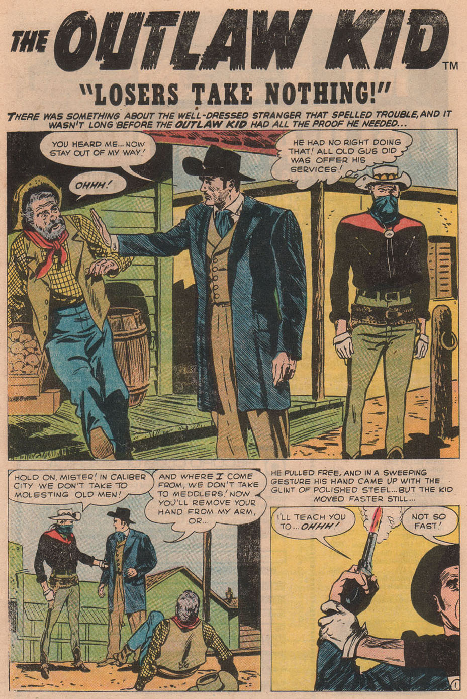 Read online The Outlaw Kid (1970) comic -  Issue #20 - 12