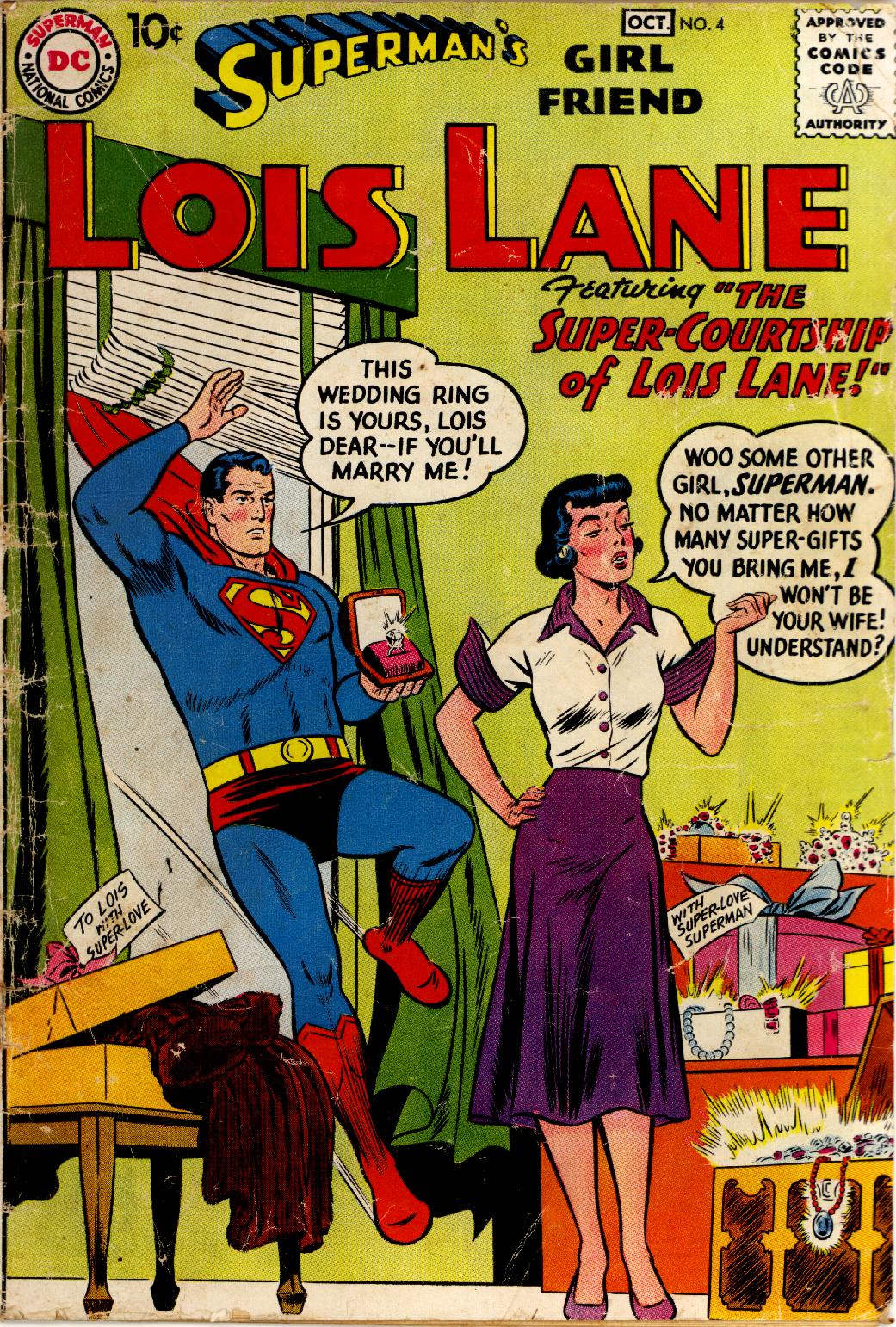 Read online Superman's Girl Friend, Lois Lane comic -  Issue #4 - 1