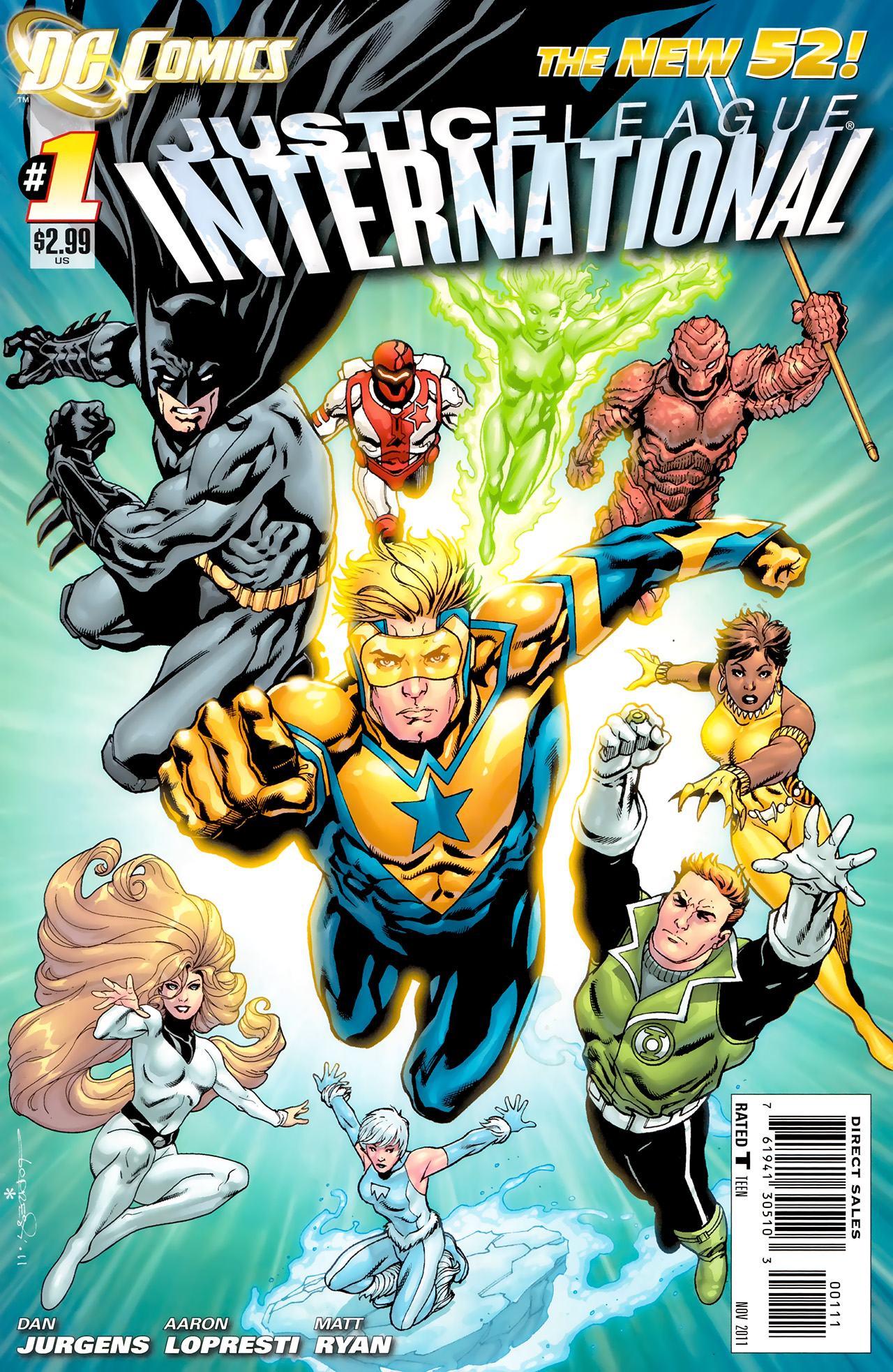 Read online Justice League International (2011) comic -  Issue #1 - 1