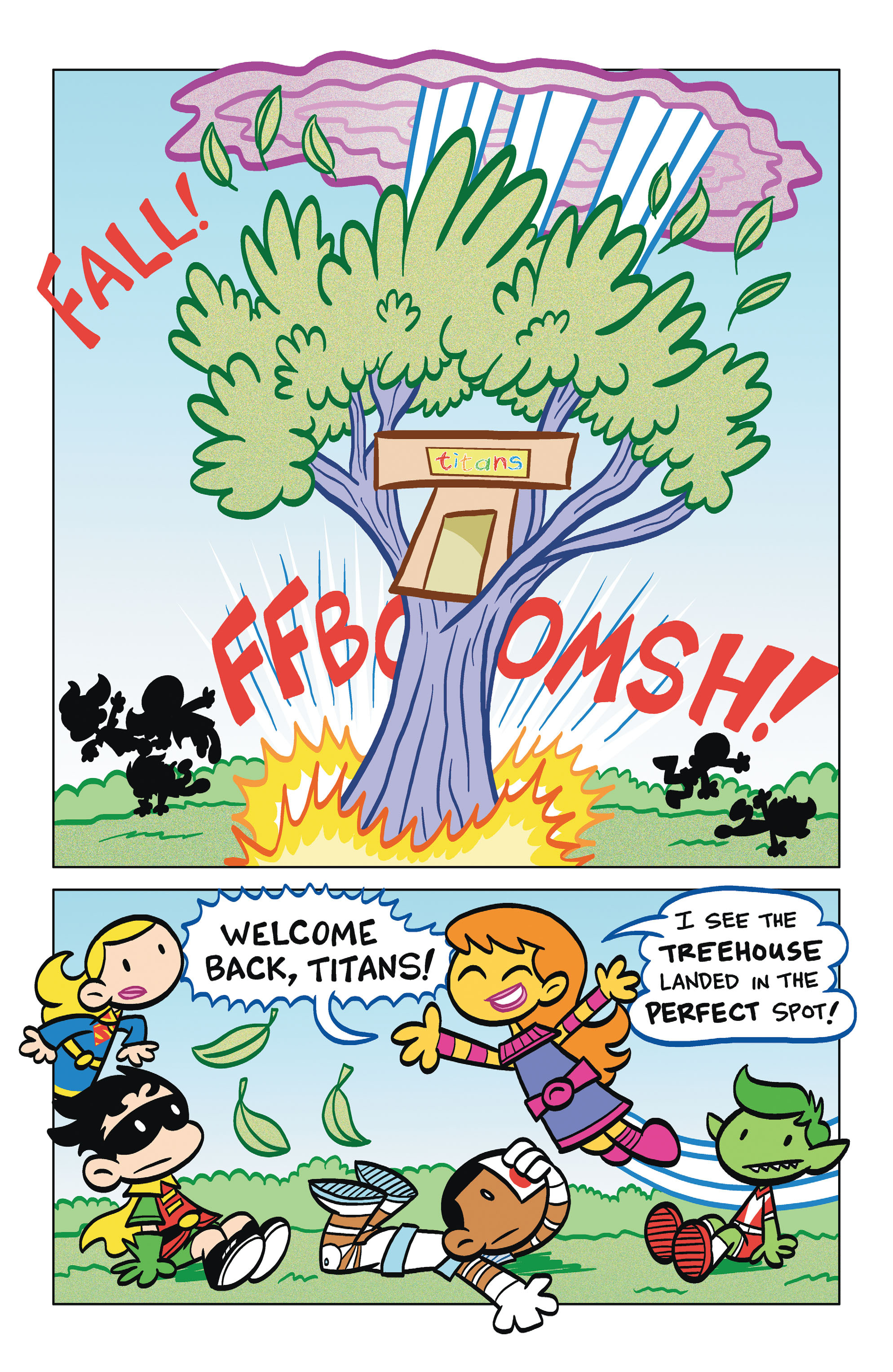 Read online Tiny Titans: Return To the Treehouse comic -  Issue #6 - 14