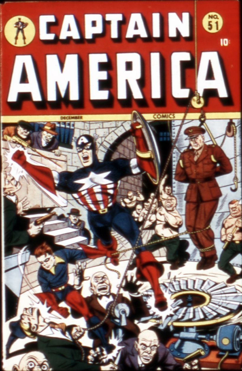 Read online Captain America Comics comic -  Issue #51 - 1