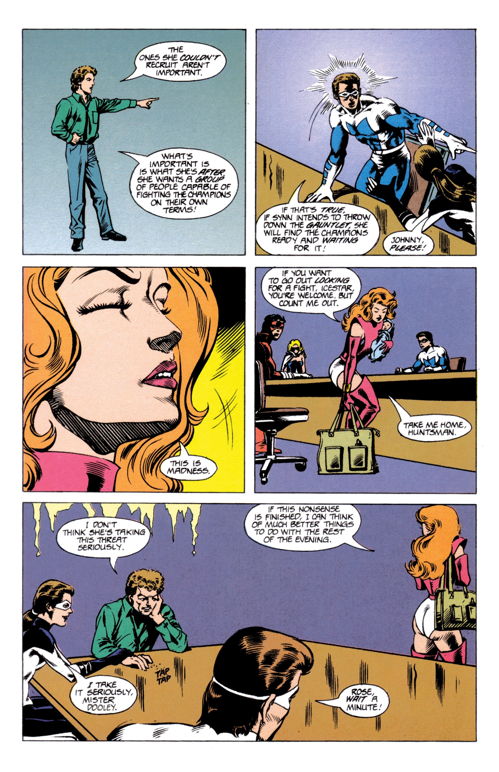 Read online Champions Adventures comic -  Issue #5 - 17