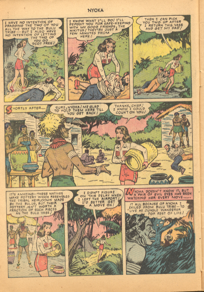 Read online Nyoka the Jungle Girl (1945) comic -  Issue #41 - 12