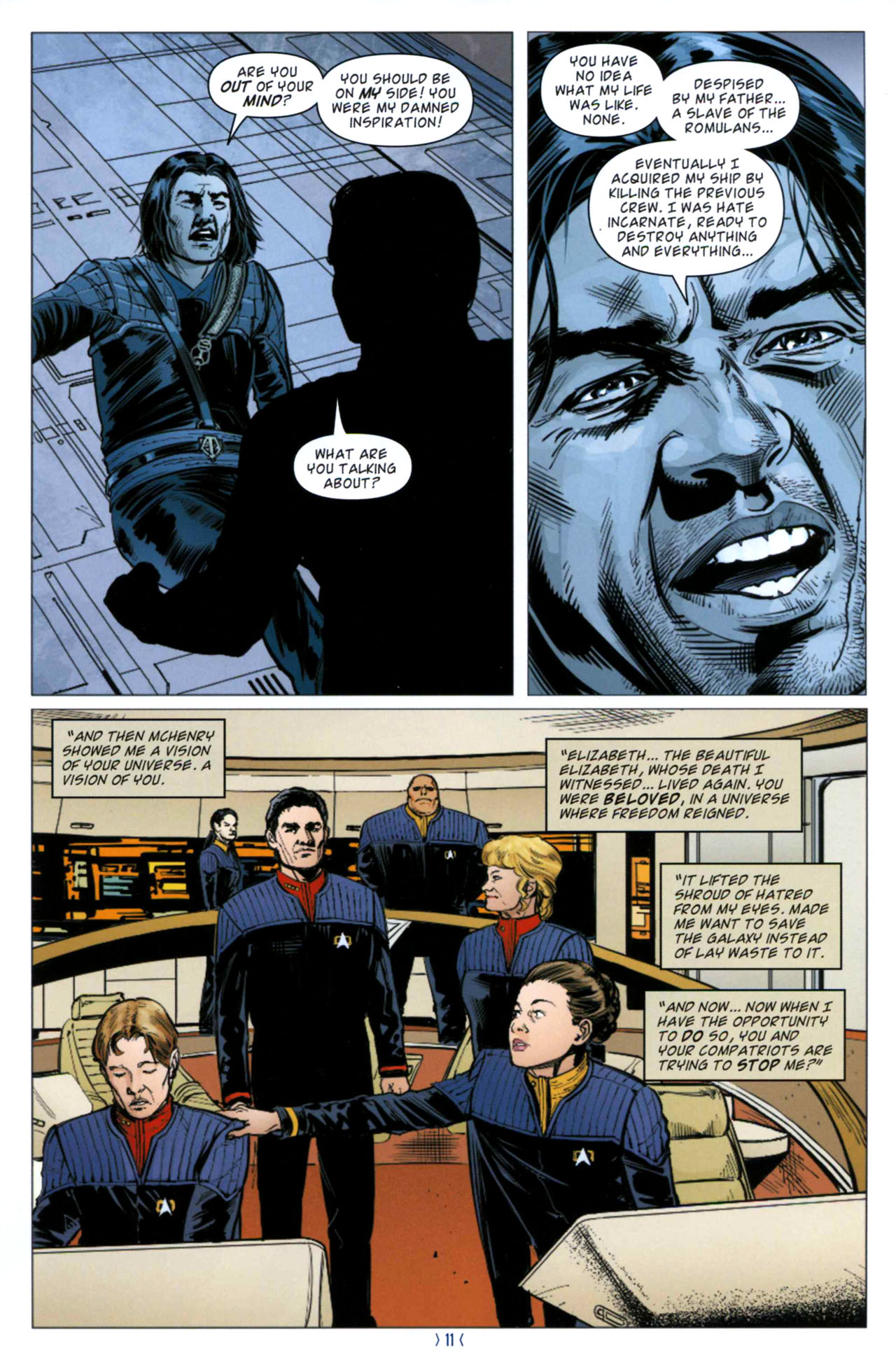 Read online Star Trek: New Frontier comic -  Issue #5 - 12
