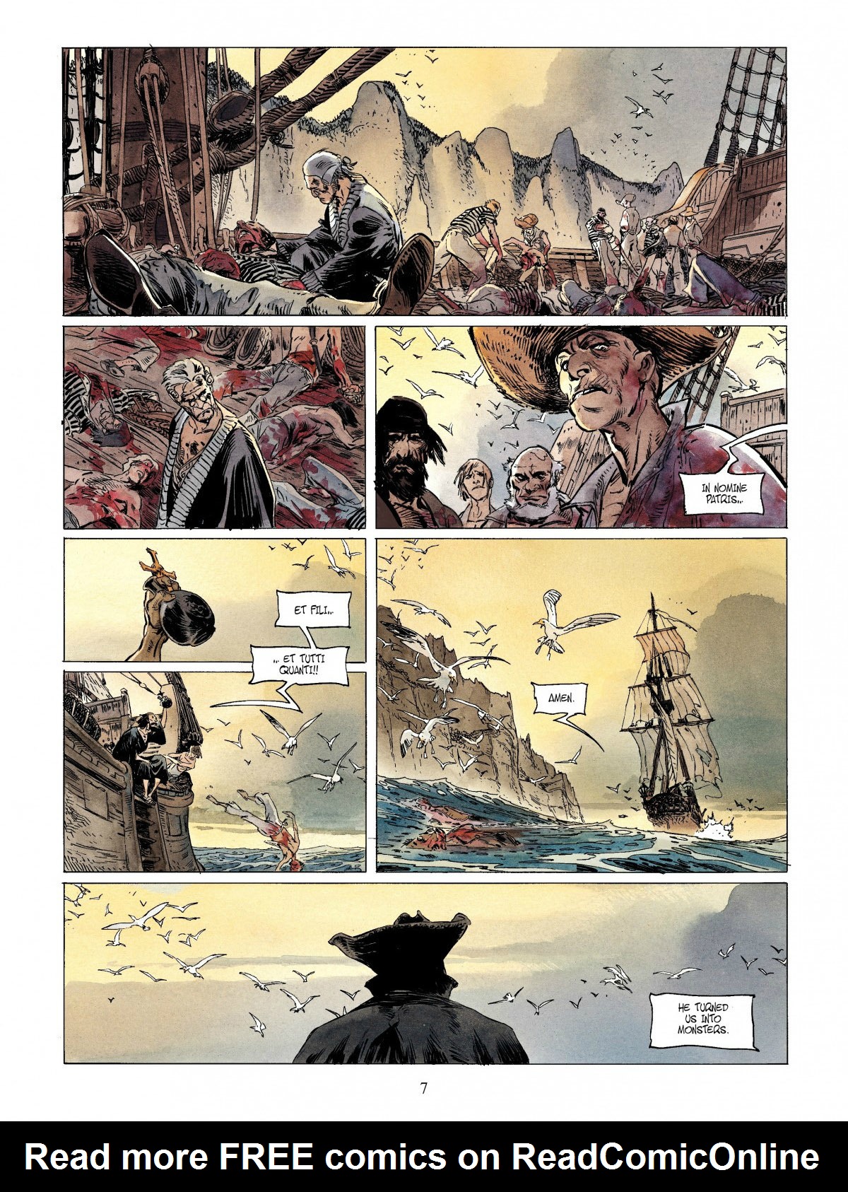 Read online Long John Silver comic -  Issue #3 - 7