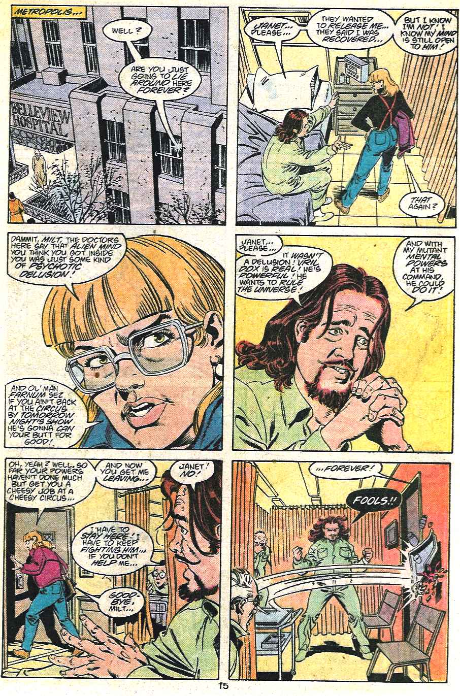 Read online Adventures of Superman (1987) comic -  Issue #441 - 16