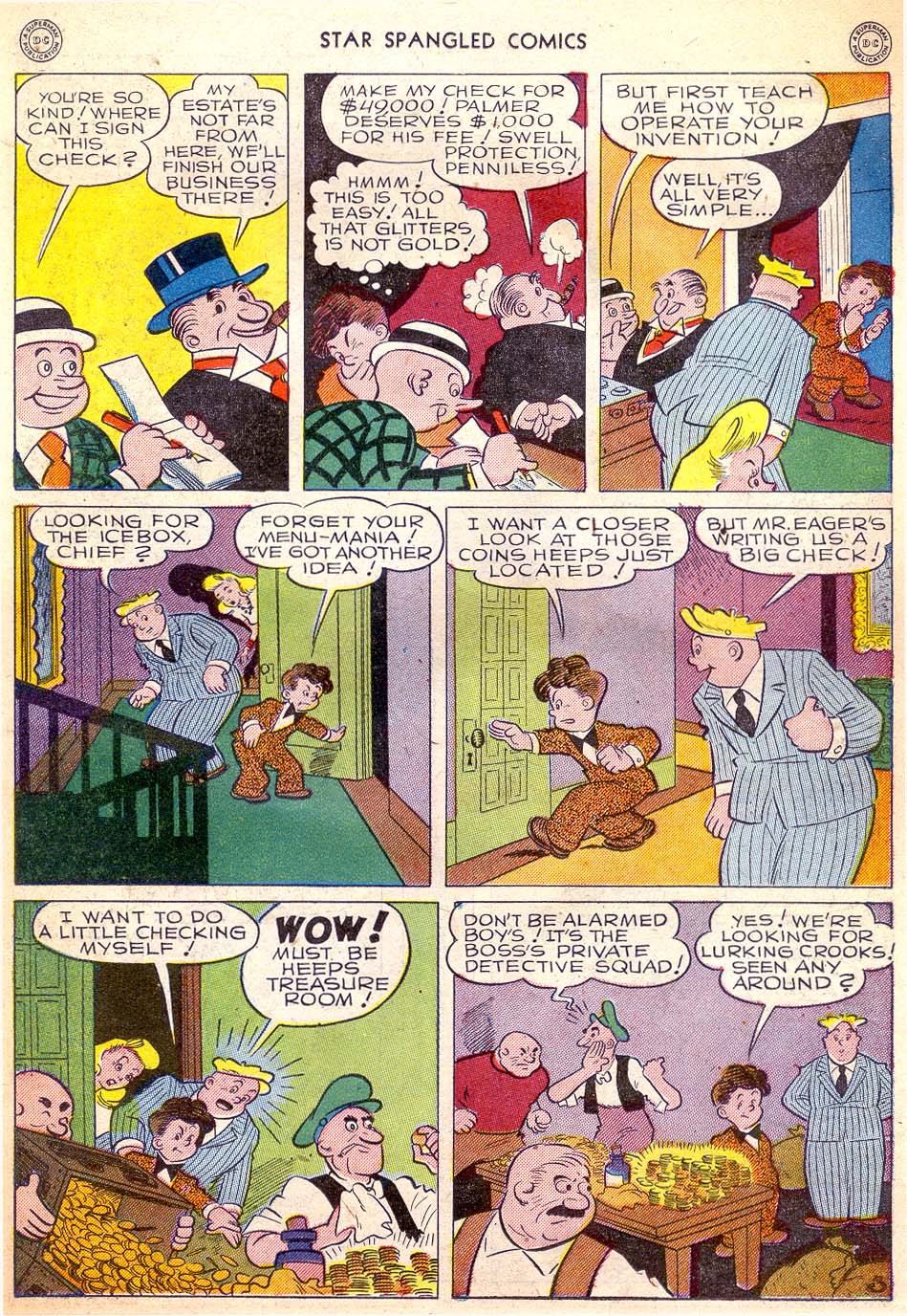 Read online Star Spangled Comics comic -  Issue #40 - 17