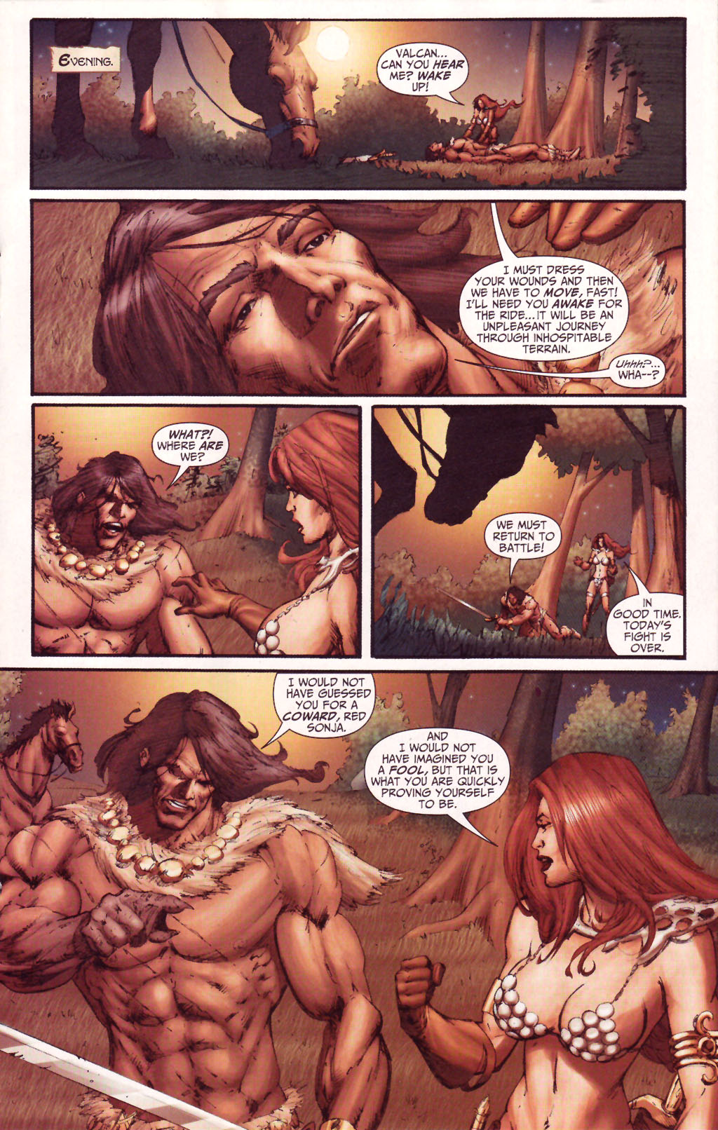 Read online Red Sonja / Claw The Unconquered: Devil's Hands comic -  Issue # TPB - 34
