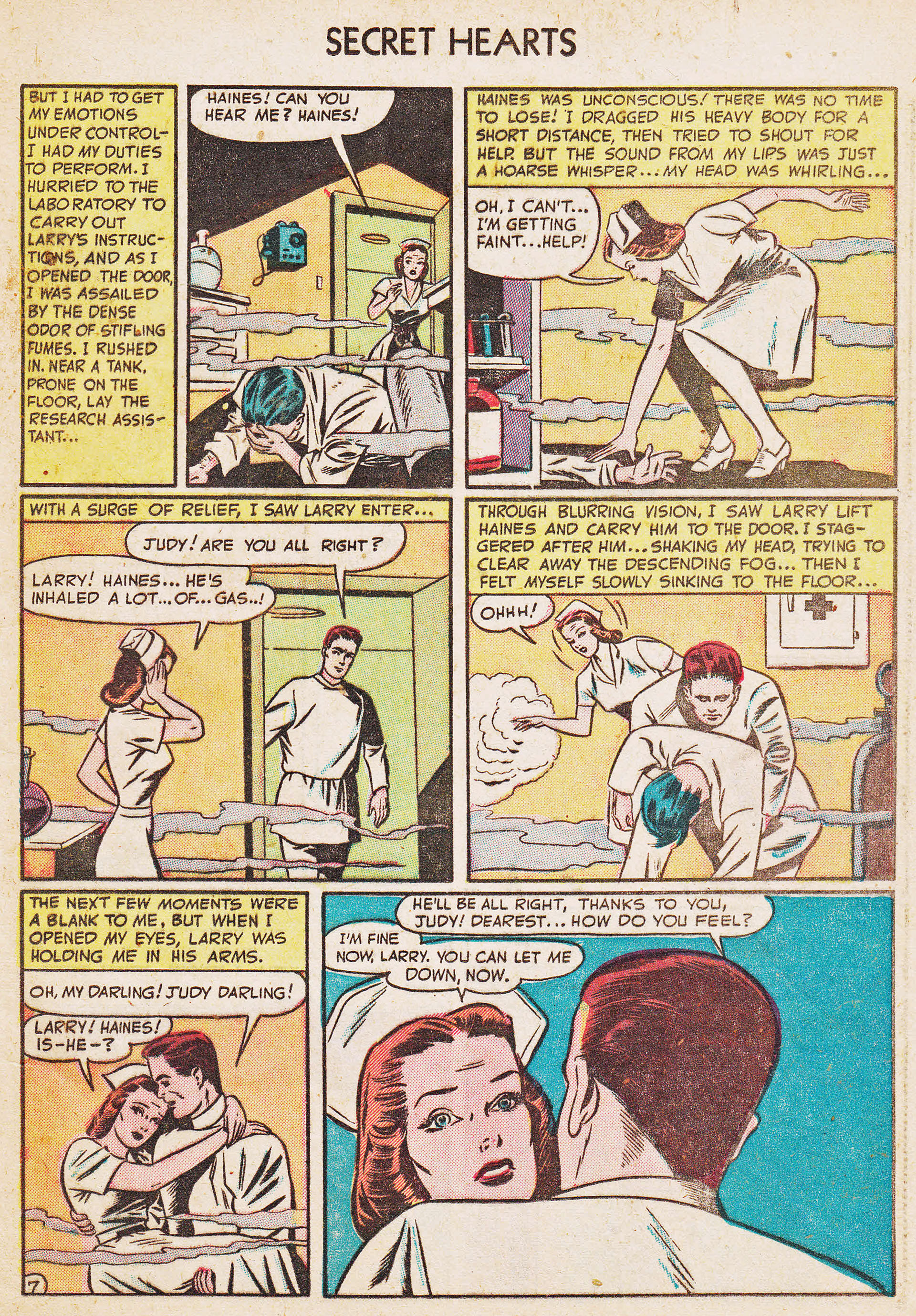 Read online Secret Hearts comic -  Issue #7 - 23