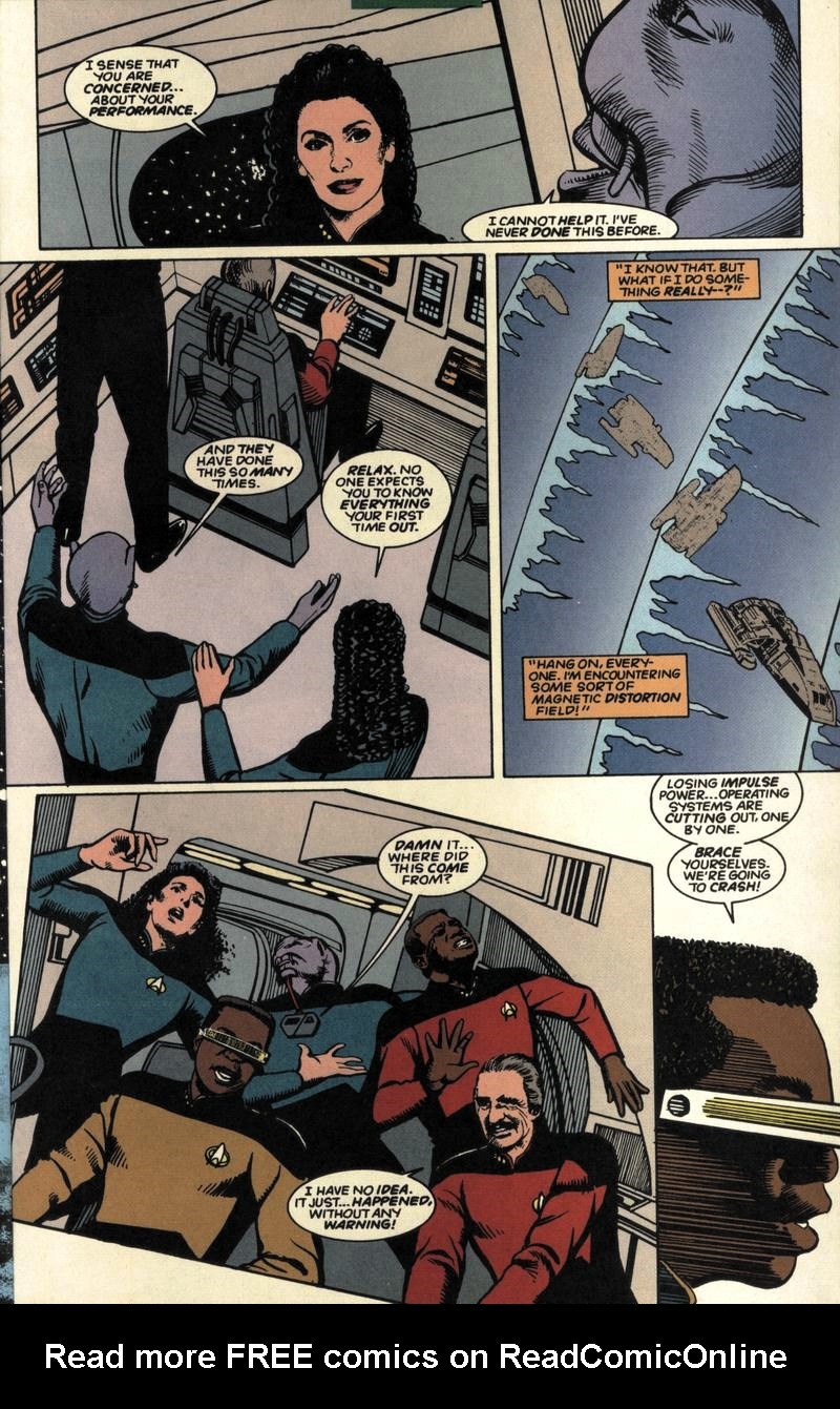 Read online Star Trek: The Next Generation (1989) comic -  Issue #63 - 18