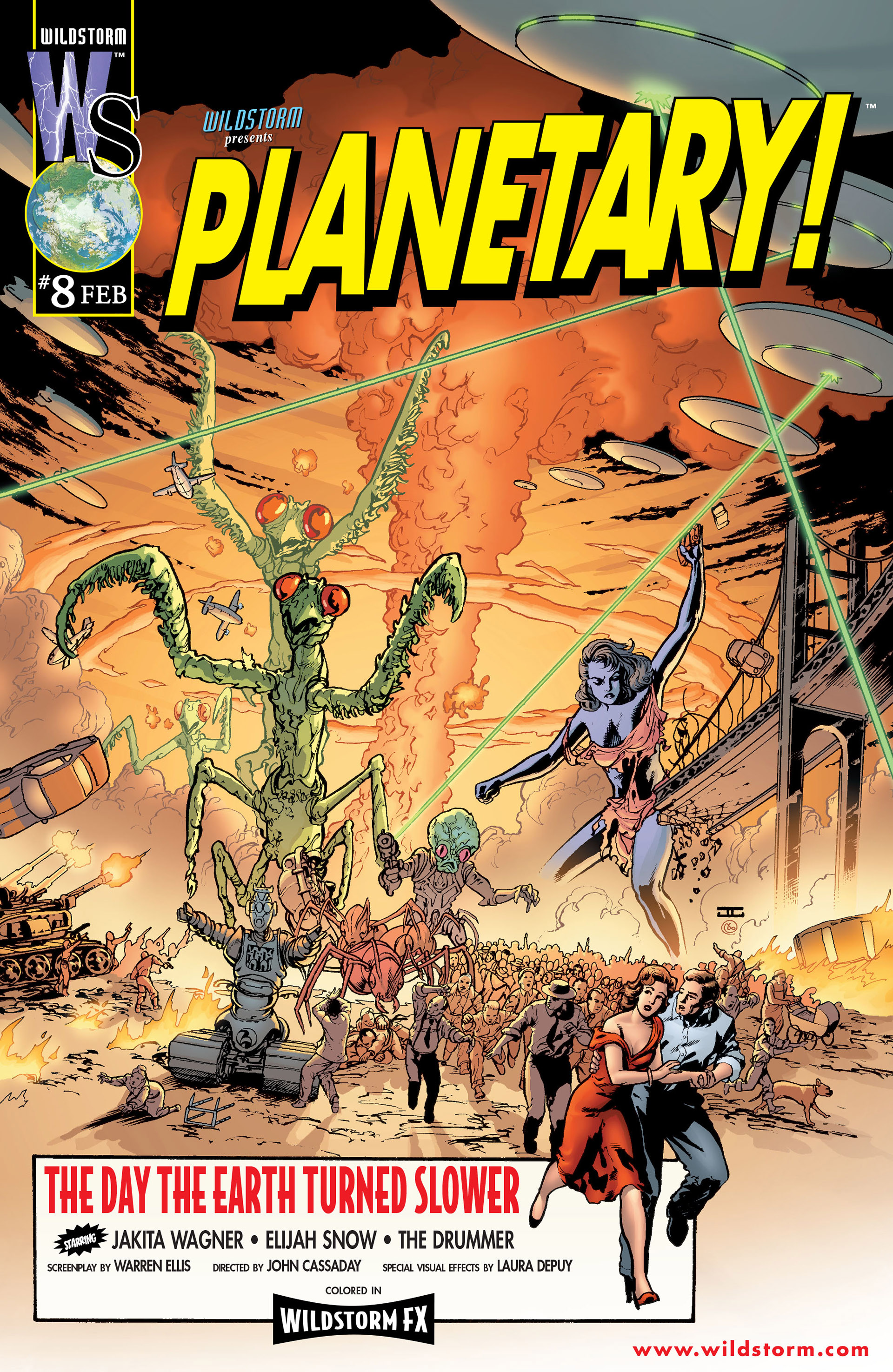 Read online Planetary comic -  Issue #8 - 1