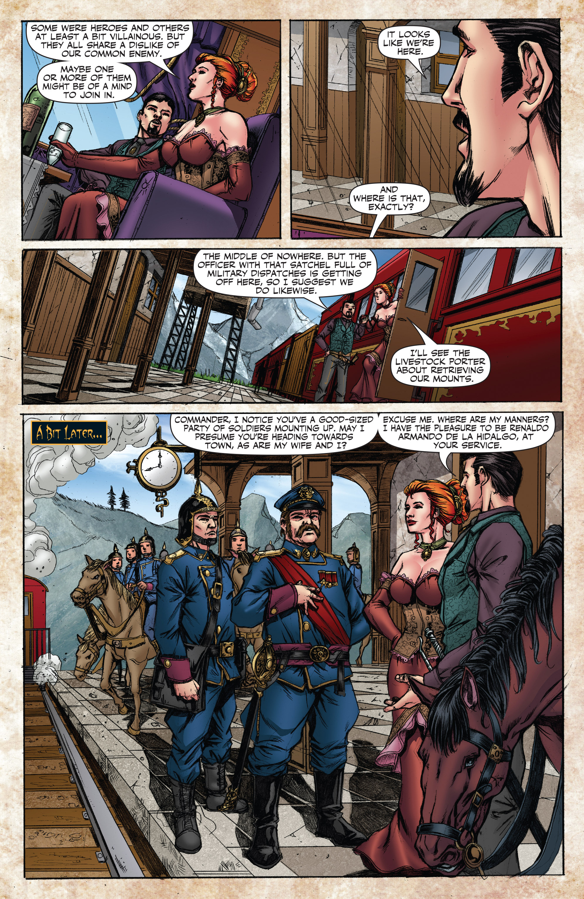 Read online Legenderry: A Steampunk Adventure comic -  Issue #7 - 5