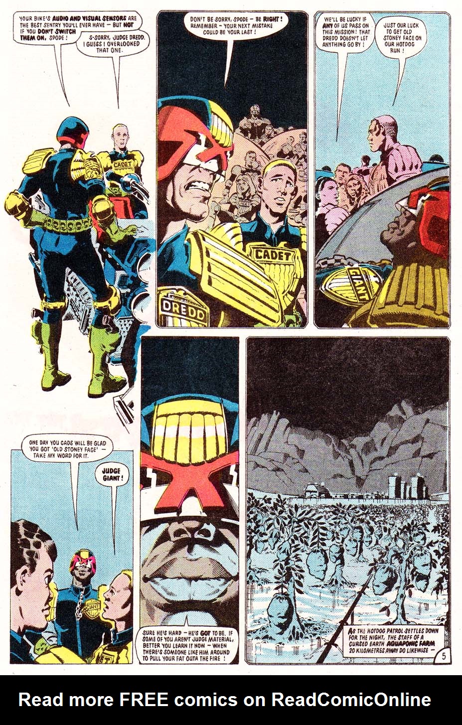 Read online Judge Dredd (1983) comic -  Issue #28 - 7