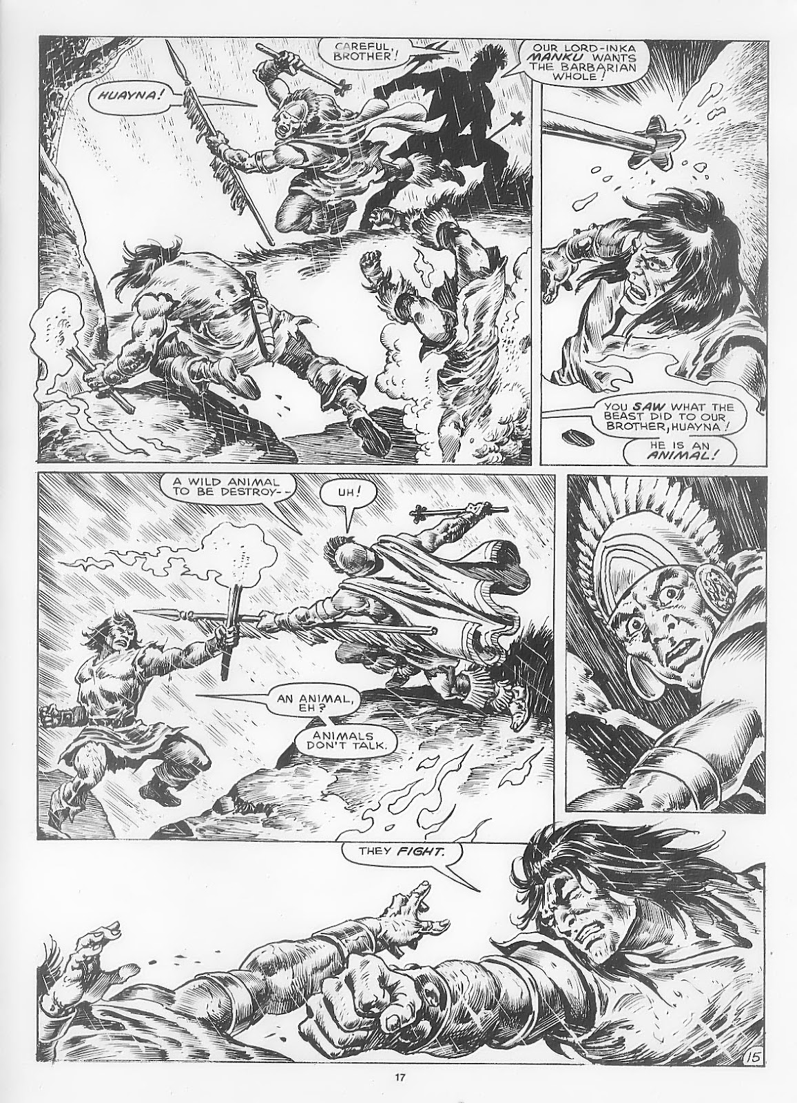 The Savage Sword Of Conan issue 166 - Page 19