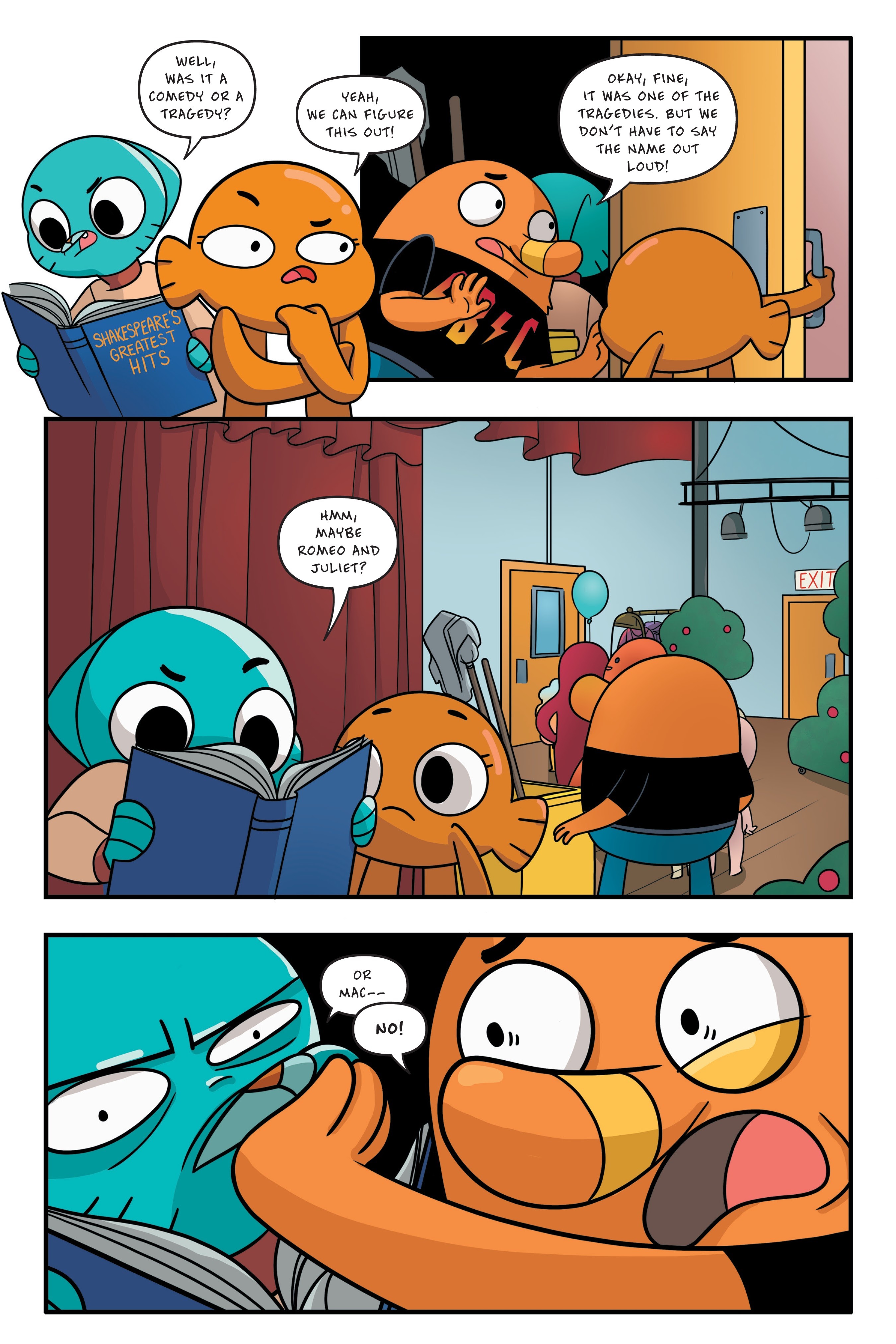 Read online The Amazing World of Gumball: Midsummer Nightmare comic -  Issue # TPB - 25