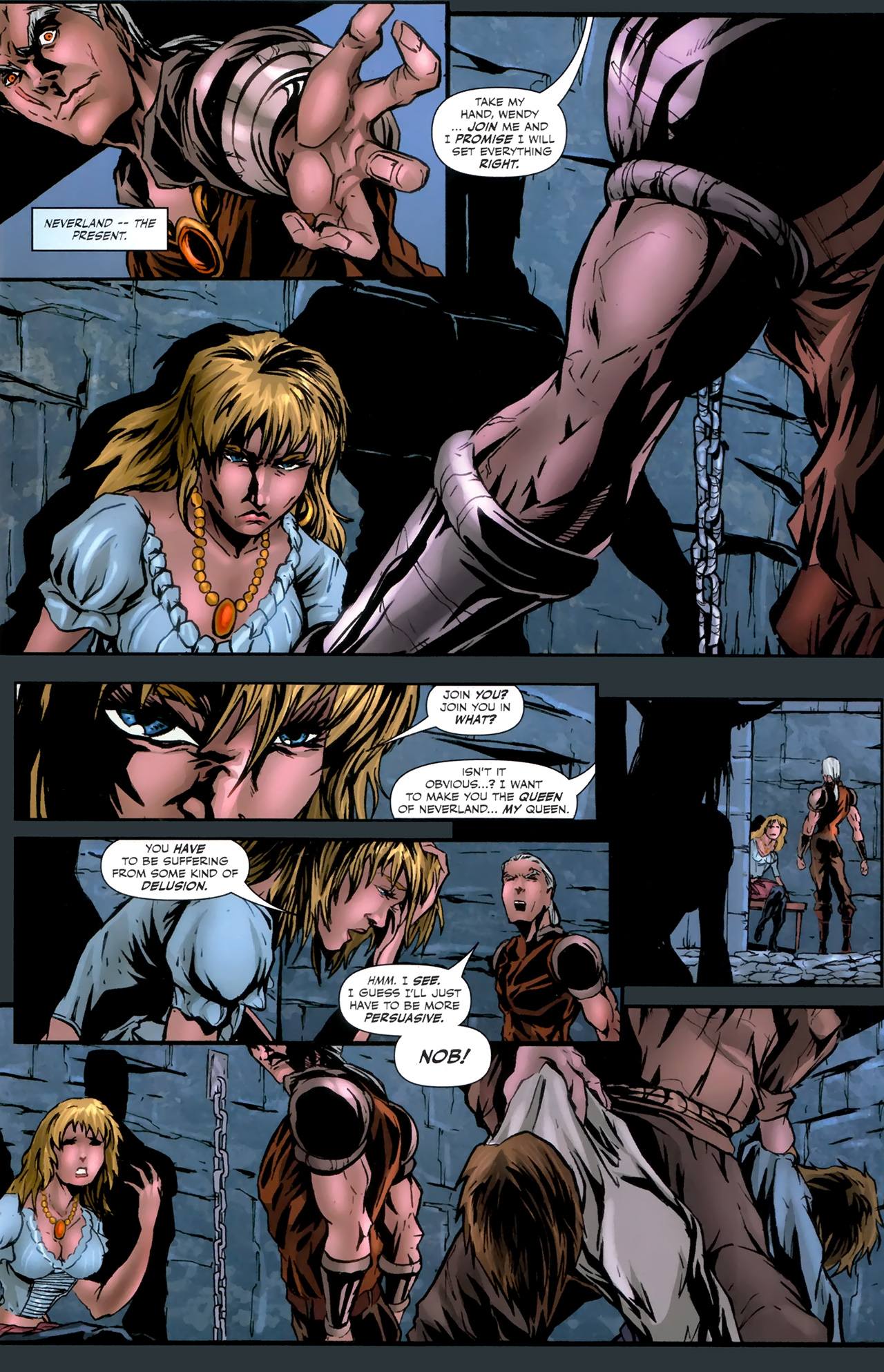 Read online Grimm Fairy Tales: Neverland comic -  Issue #5 - 5