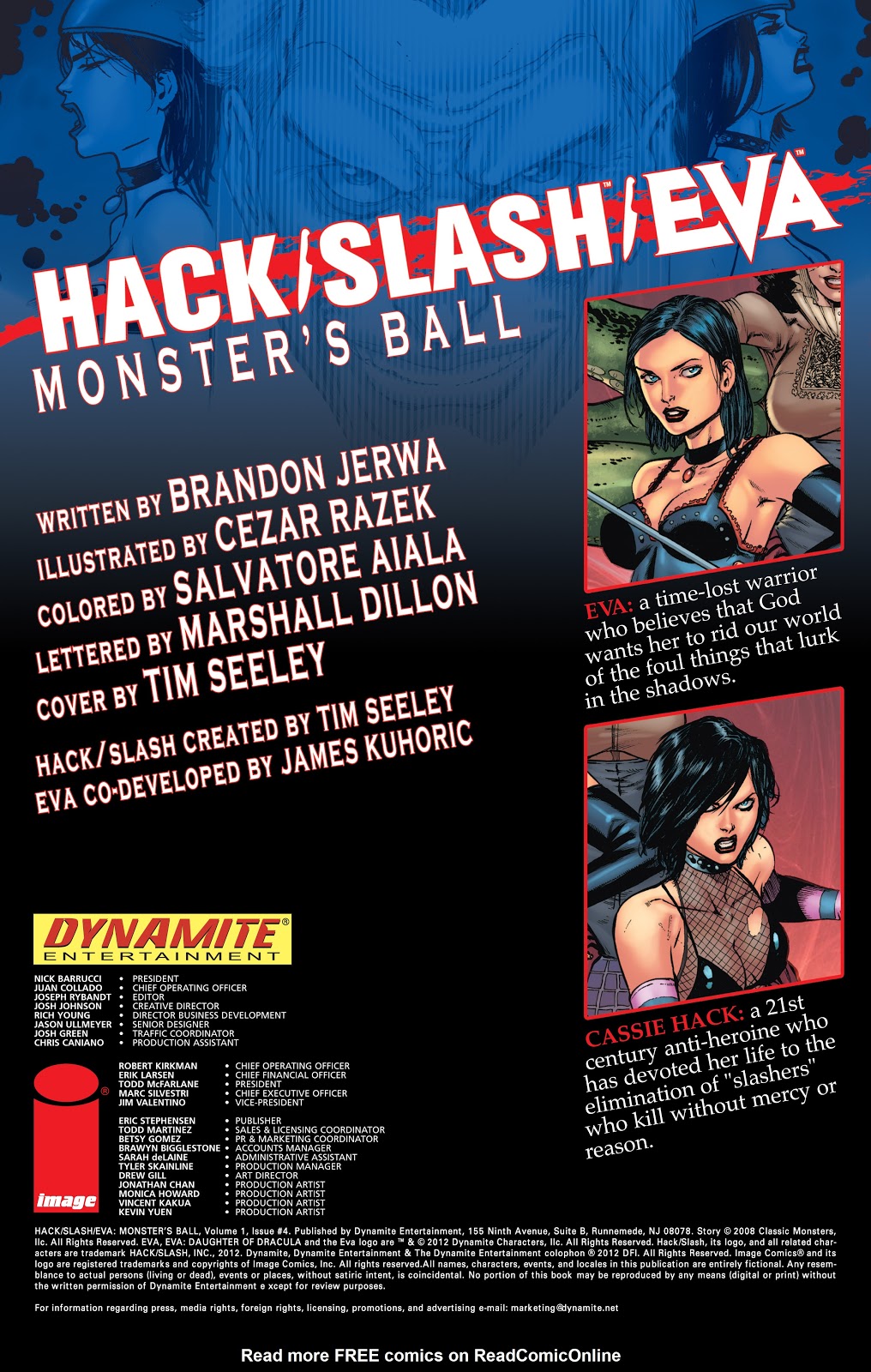 Hack/Slash/Eva Monster's Ball issue 4 - Page 2