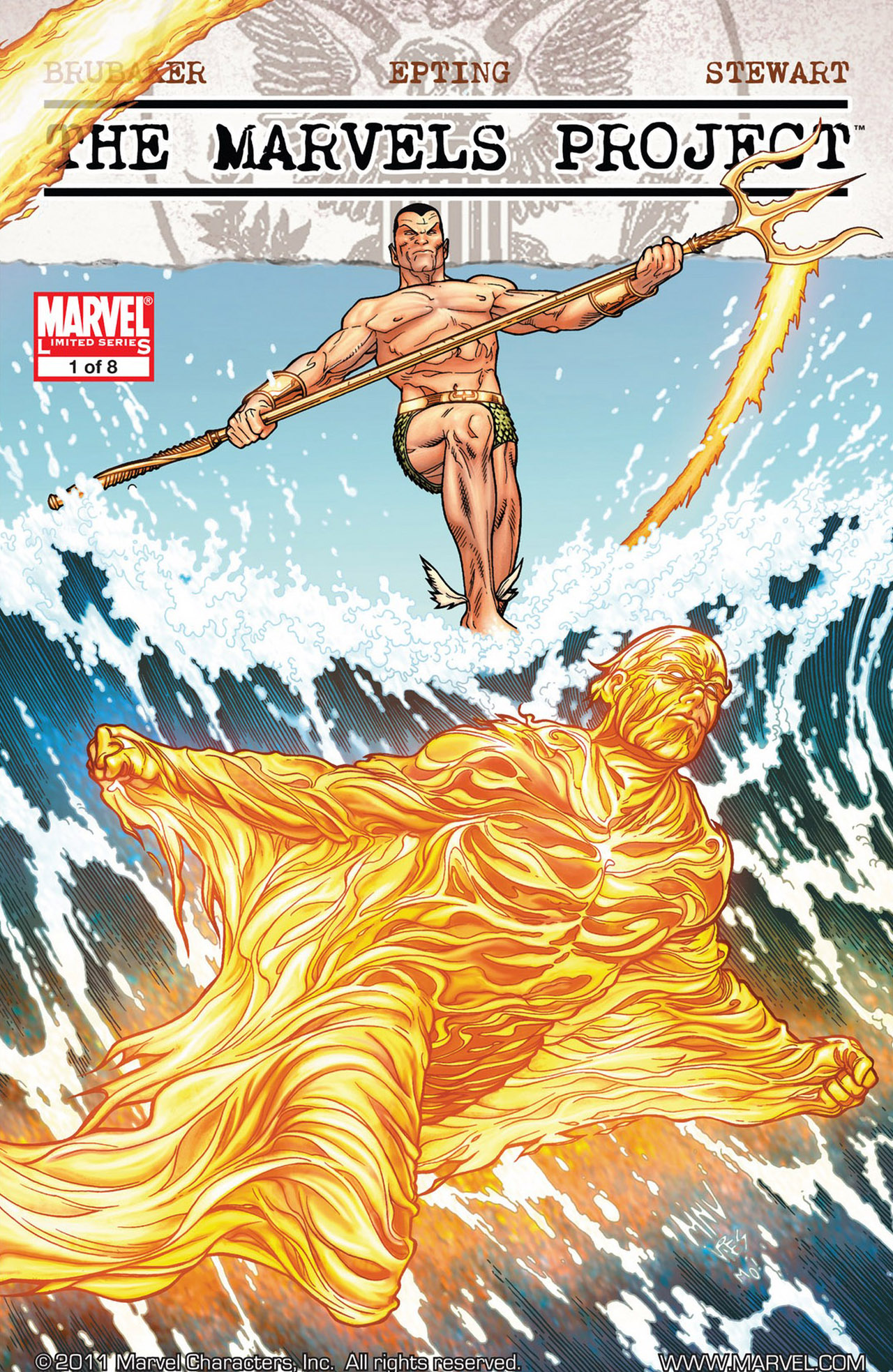 Read online The Marvels Project comic -  Issue #1 - 1