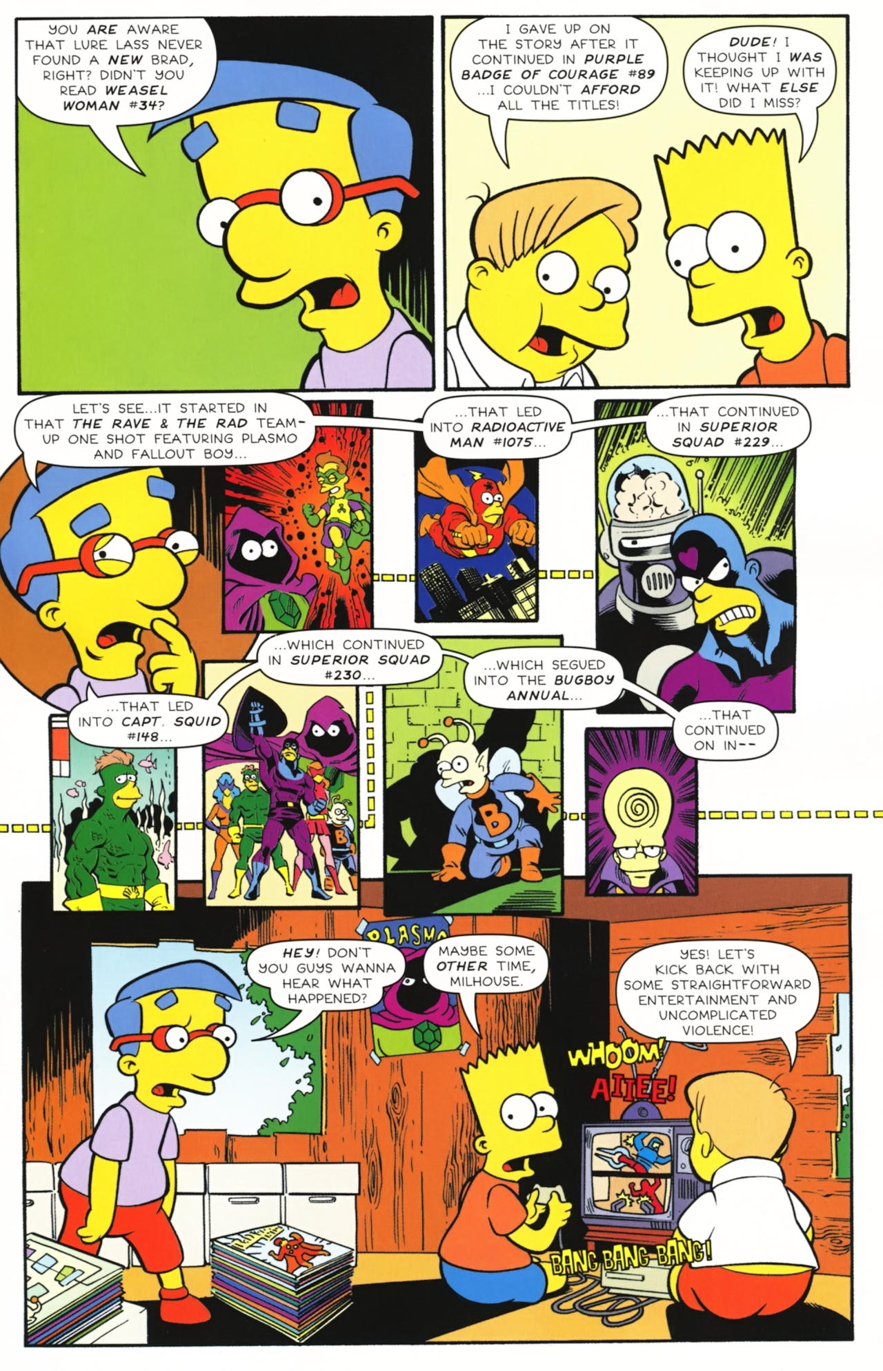 Read online Simpsons Comics comic -  Issue #155 - 8