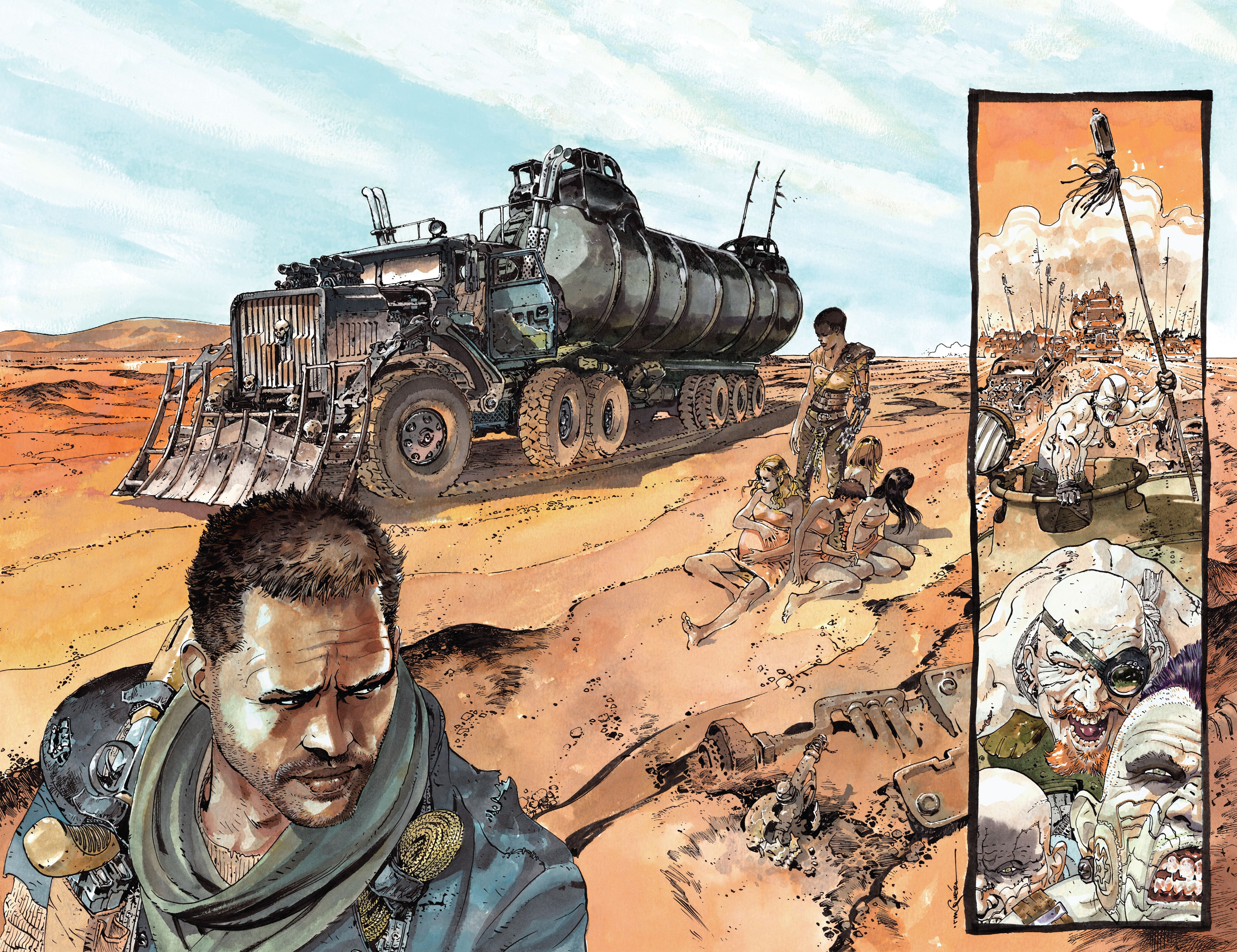 Read online Mad Max: Fury Road Inspired Artists Deluxe Edition comic -  Issue # TPB - 19