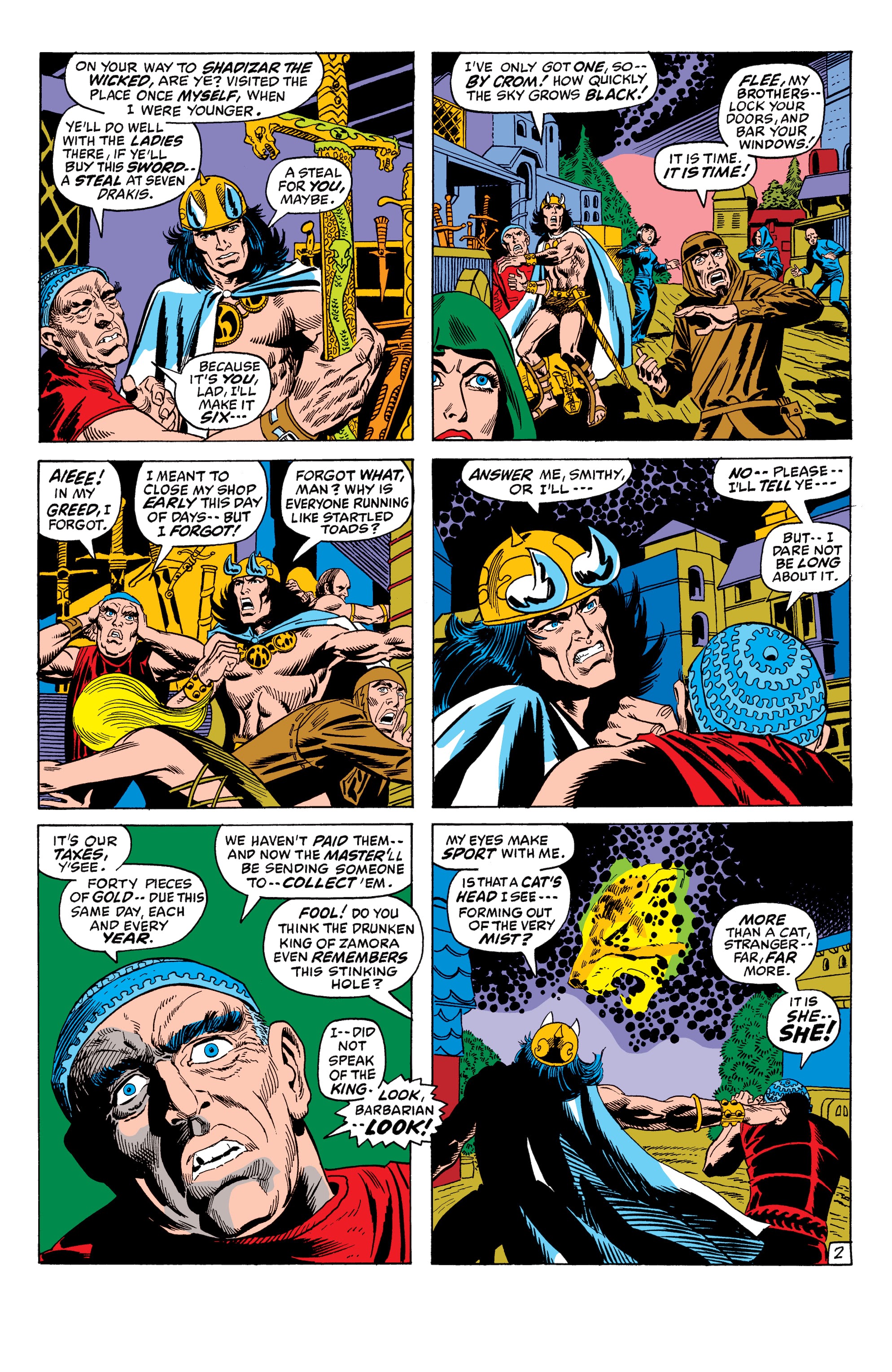 Read online Conan The Barbarian Epic Collection: The Original Marvel Years - The Coming Of Conan comic -  Issue # TPB (Part 1) - 96