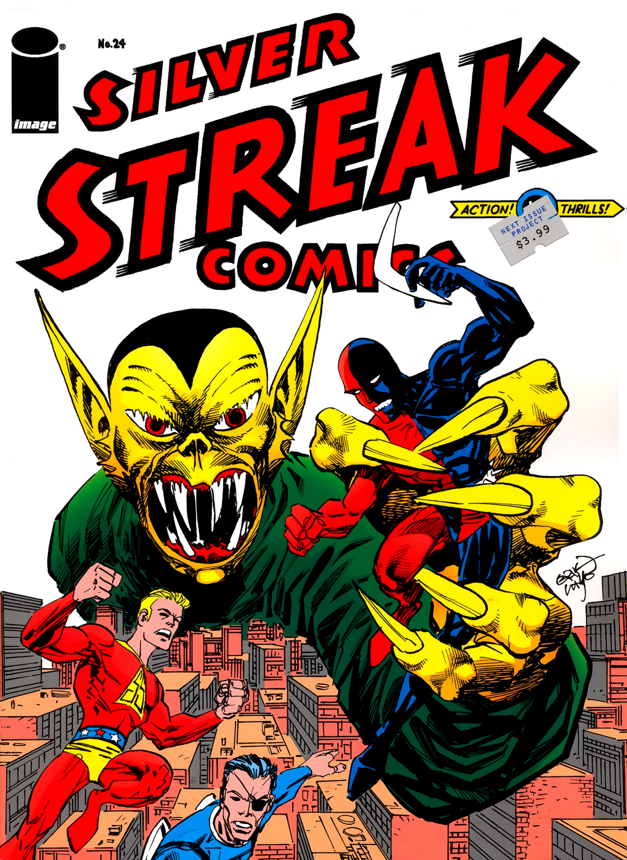 Read online Silver Streak Comics comic -  Issue #24 - 1