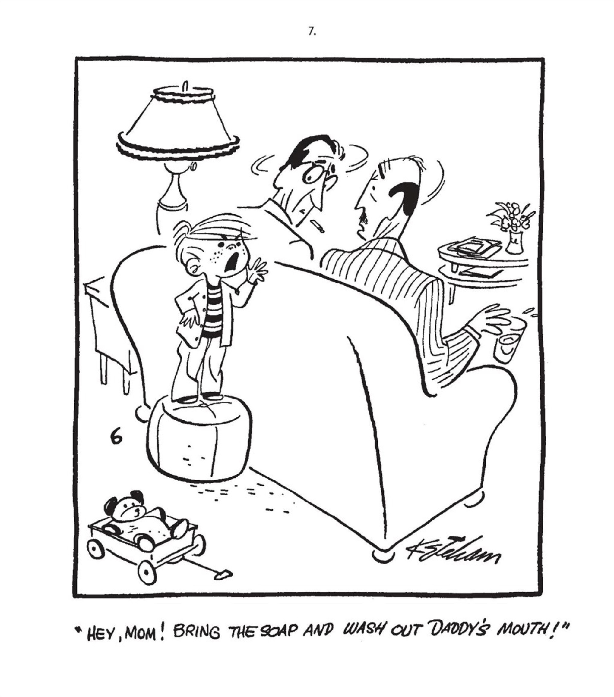 Read online Hank Ketcham's Complete Dennis the Menace comic -  Issue # TPB 1 (Part 1) - 32