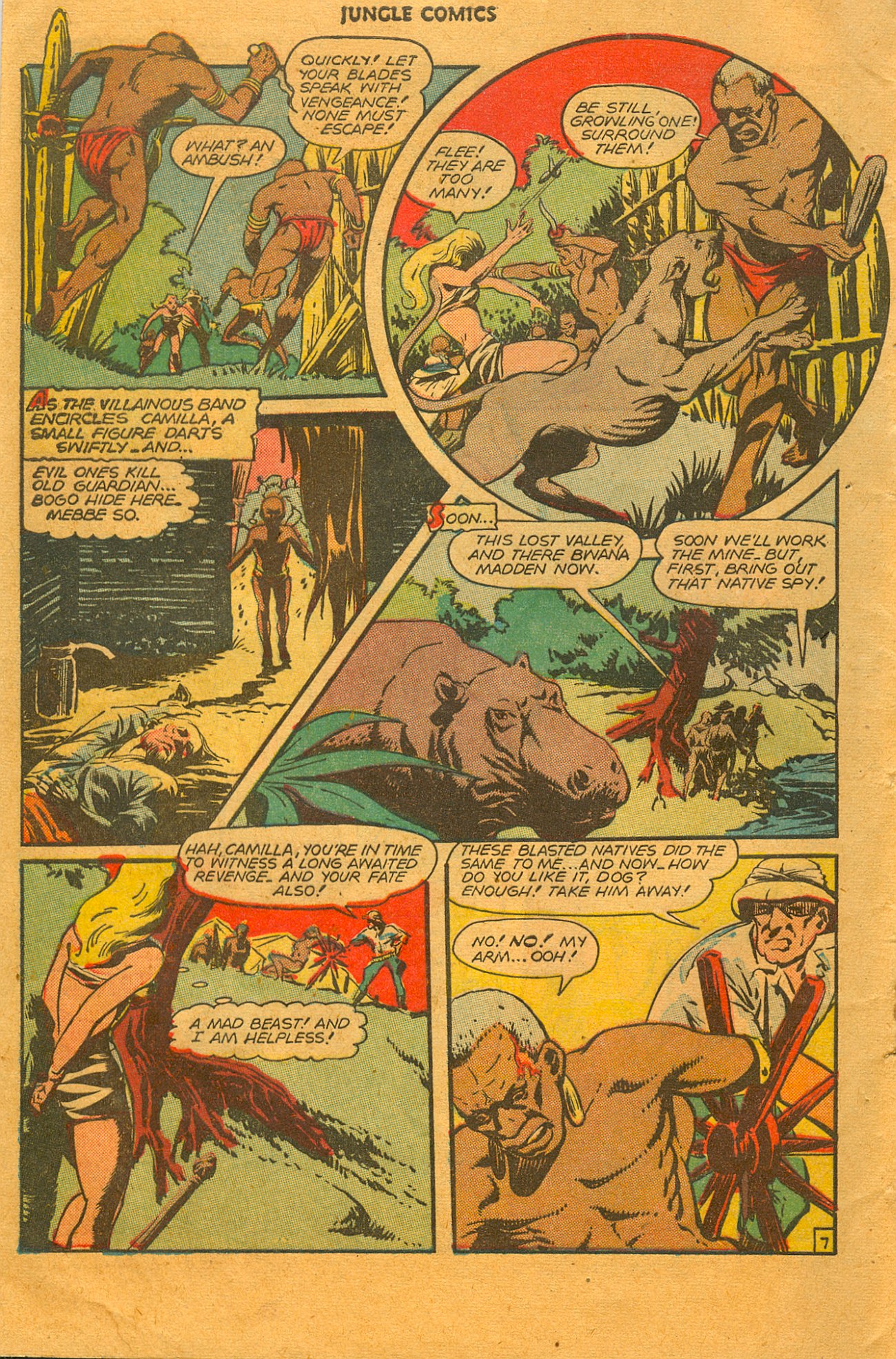 Read online Jungle Comics comic -  Issue #88 - 49
