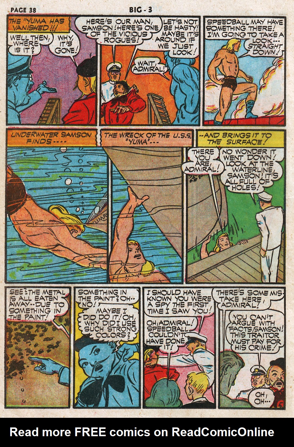 Read online Big 3 comic -  Issue #6 - 40