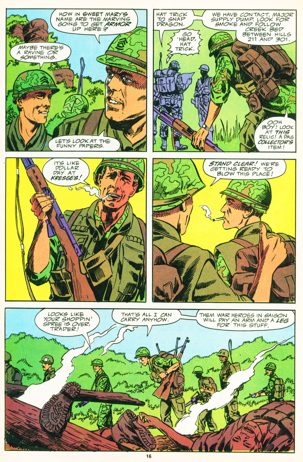 Read online The 'Nam comic -  Issue #46 - 13