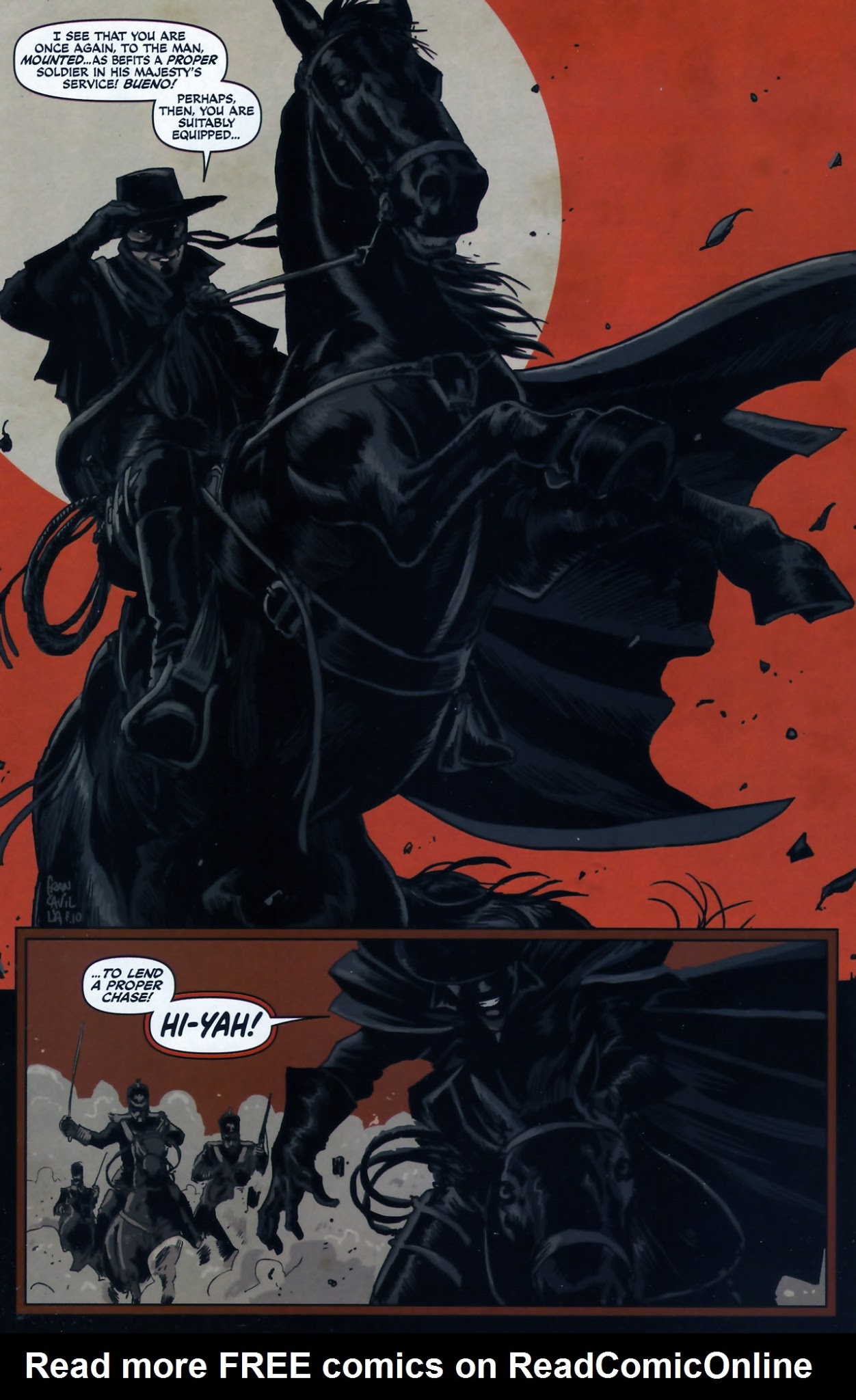 Read online Zorro (2008) comic -  Issue #20 - 11
