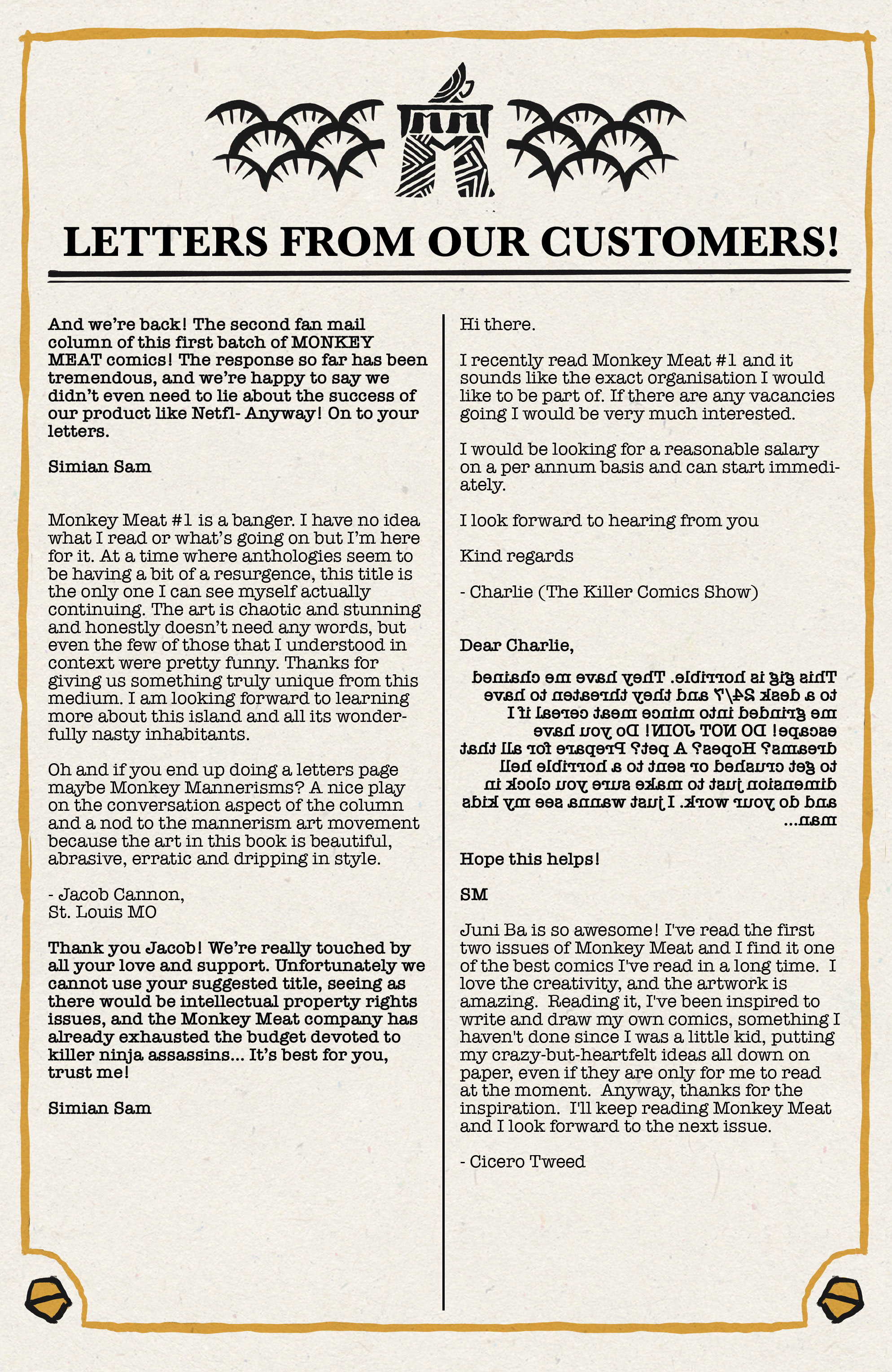 Read online Monkey Meat comic -  Issue #4 - 31