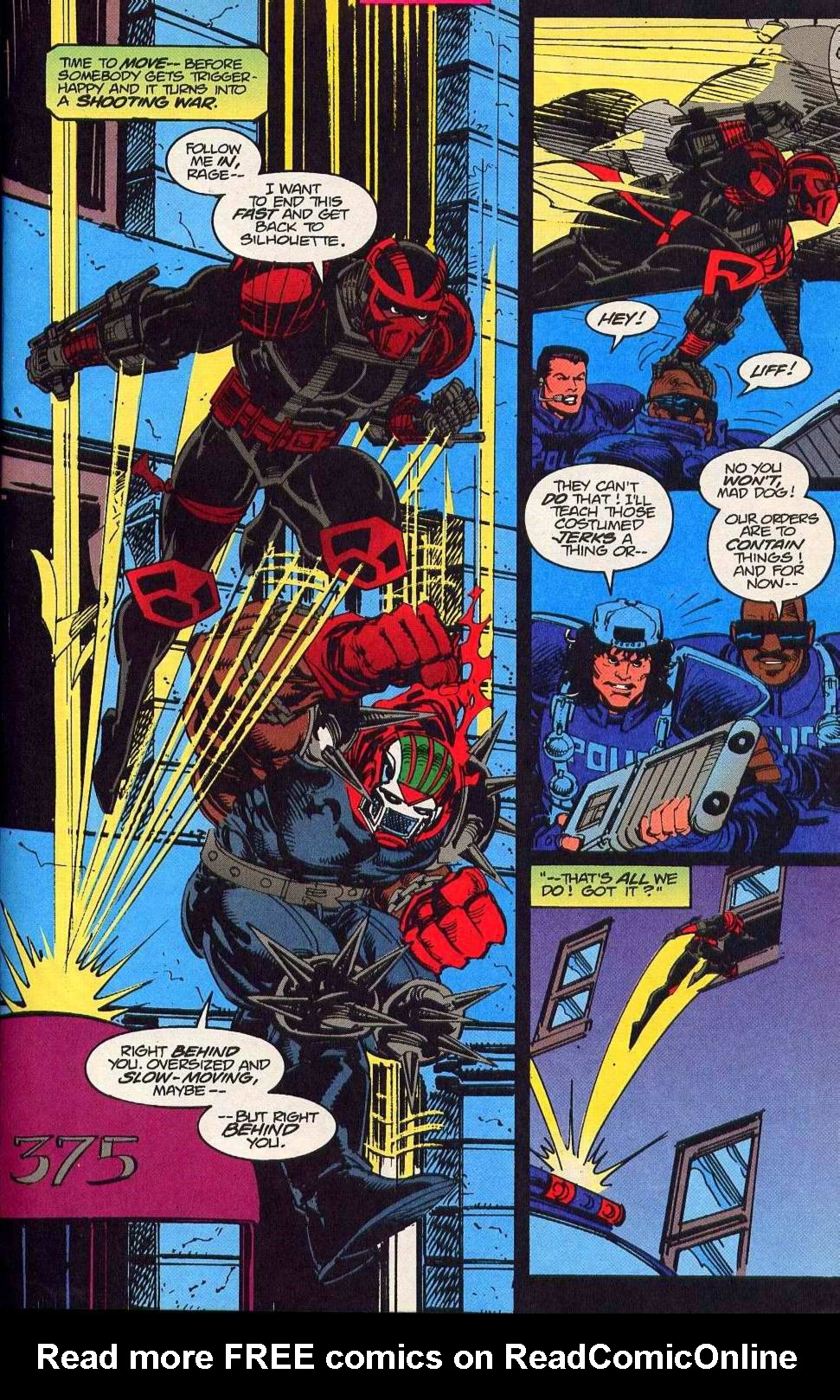 Read online Night Thrasher comic -  Issue #15 - 12