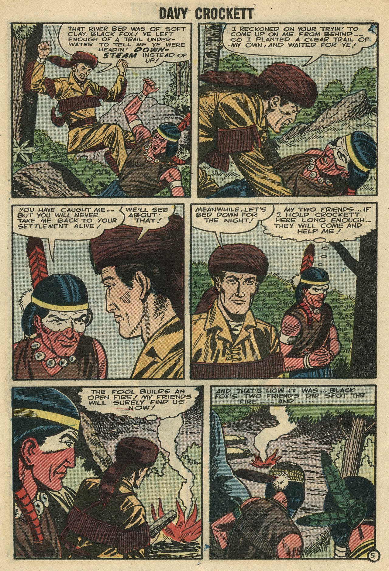Read online Davy Crockett comic -  Issue #6 - 14
