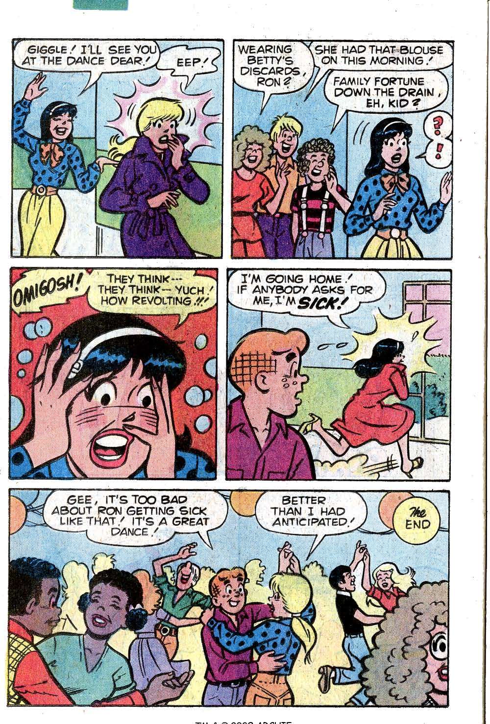 Read online Archie's Girls Betty and Veronica comic -  Issue #285 - 24