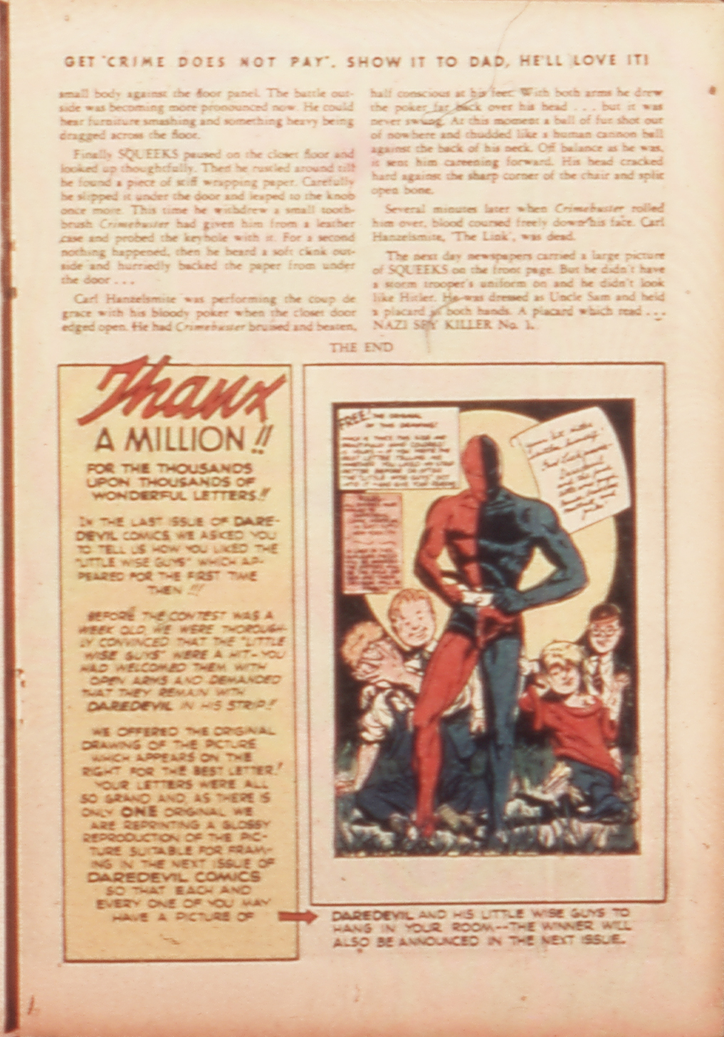 Read online Daredevil (1941) comic -  Issue #14 - 33