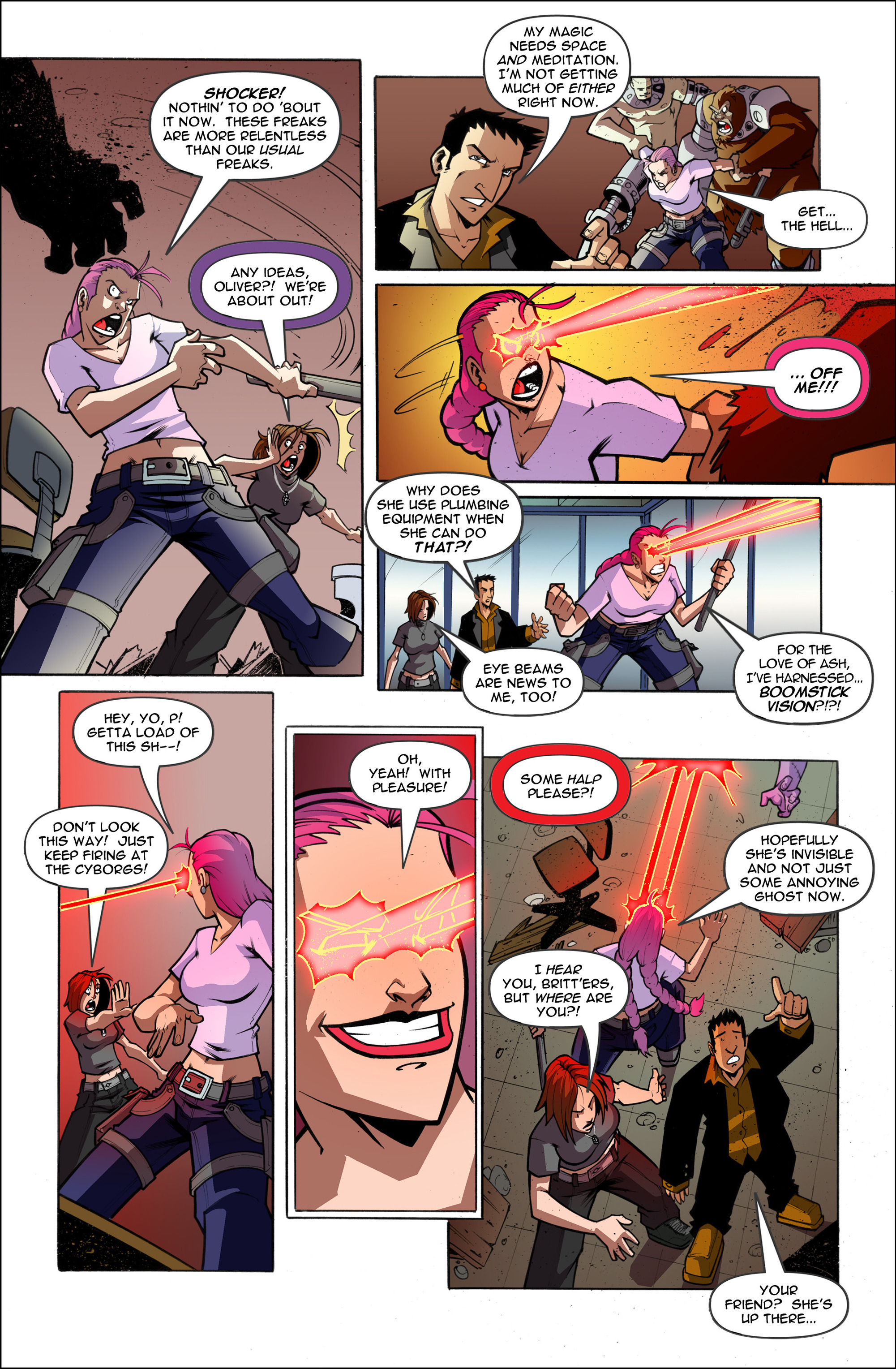 Read online Chaos Campus: Sorority Girls Vs. Zombies comic -  Issue #16 - 14