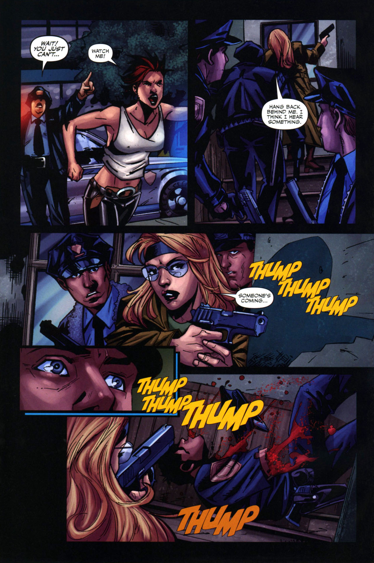 Read online Painkiller Jane Vs. Terminator comic -  Issue #2 - 22