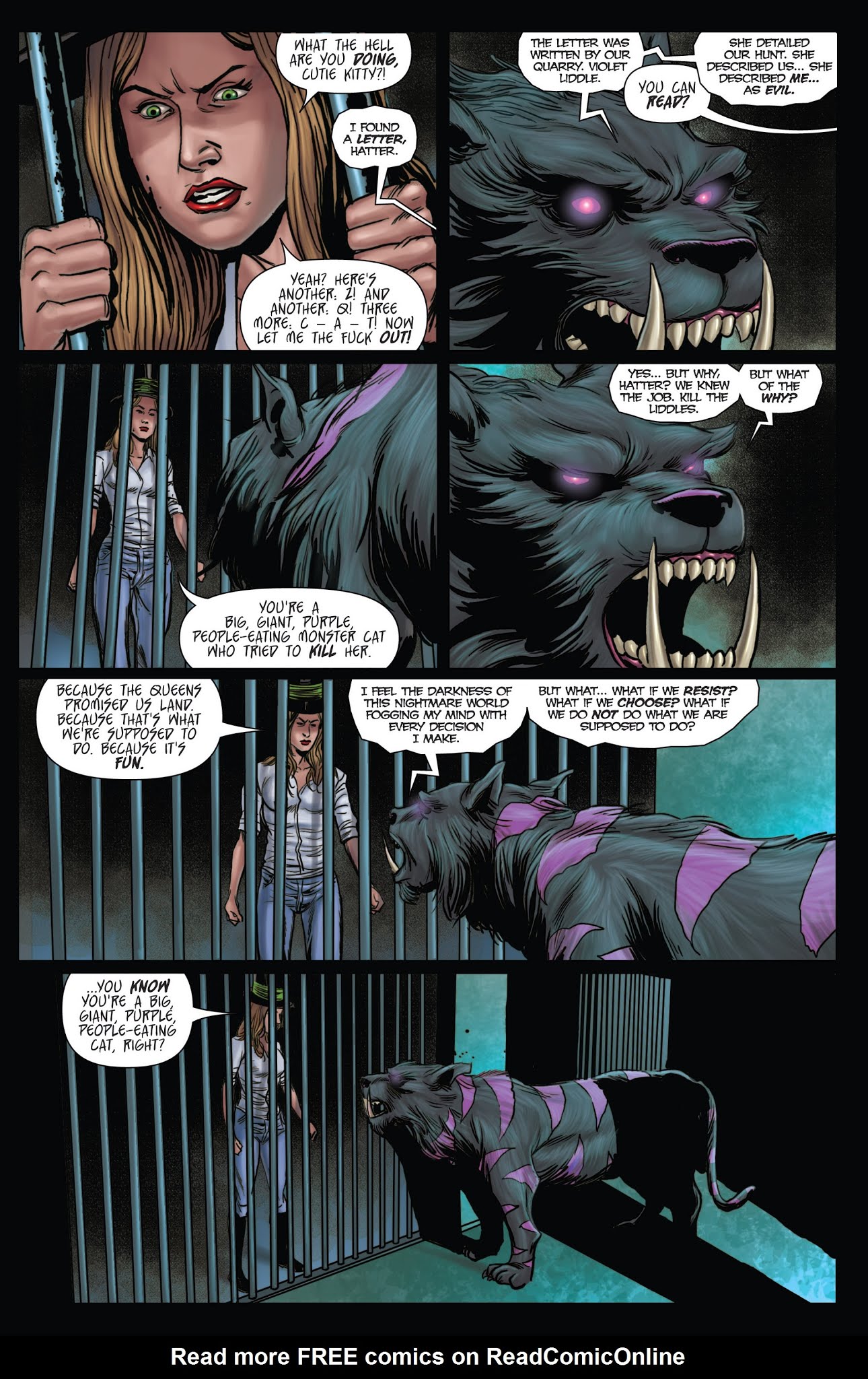 Read online Grimm Fairy Tales presents Wonderland: Asylum comic -  Issue #4 - 17