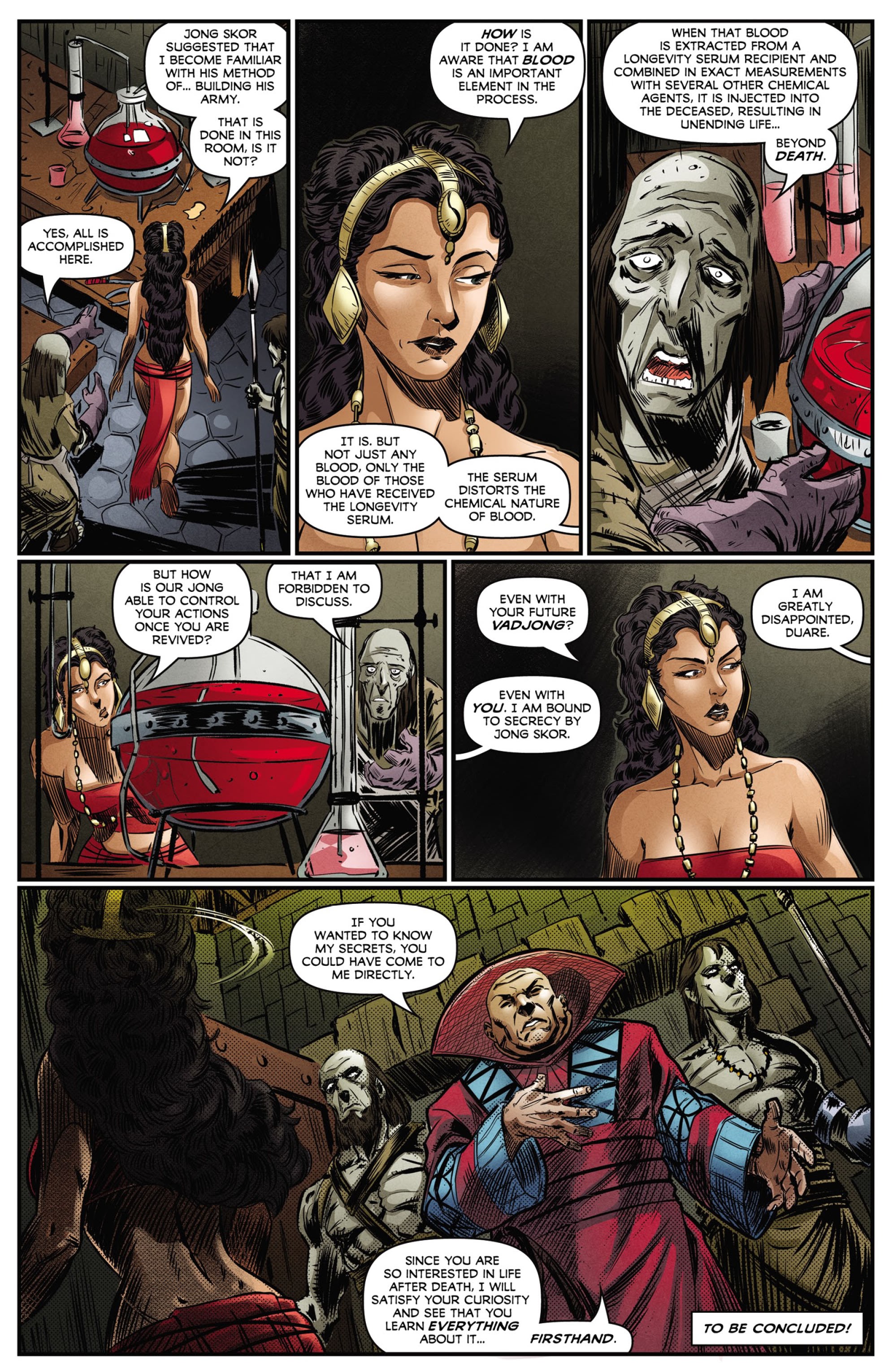 Read online ERB Carson of Venus: Realm of the Dead comic -  Issue #2 - 22